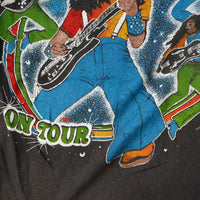 Vintage 80s Ted Nugent Legend Valley Jam Graphic T-Shirt Size M