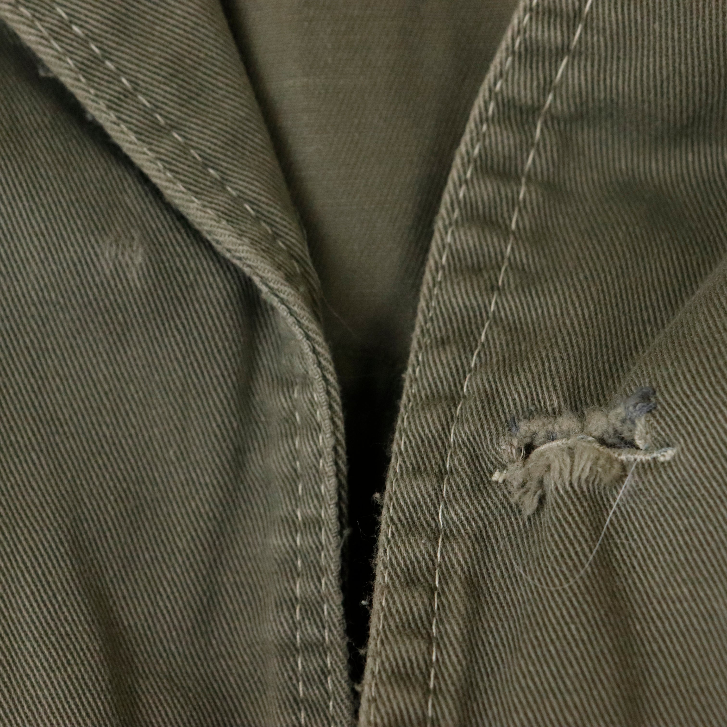 Vintage RARE Hunting Jacket 50s unique pocket details Fishing Army