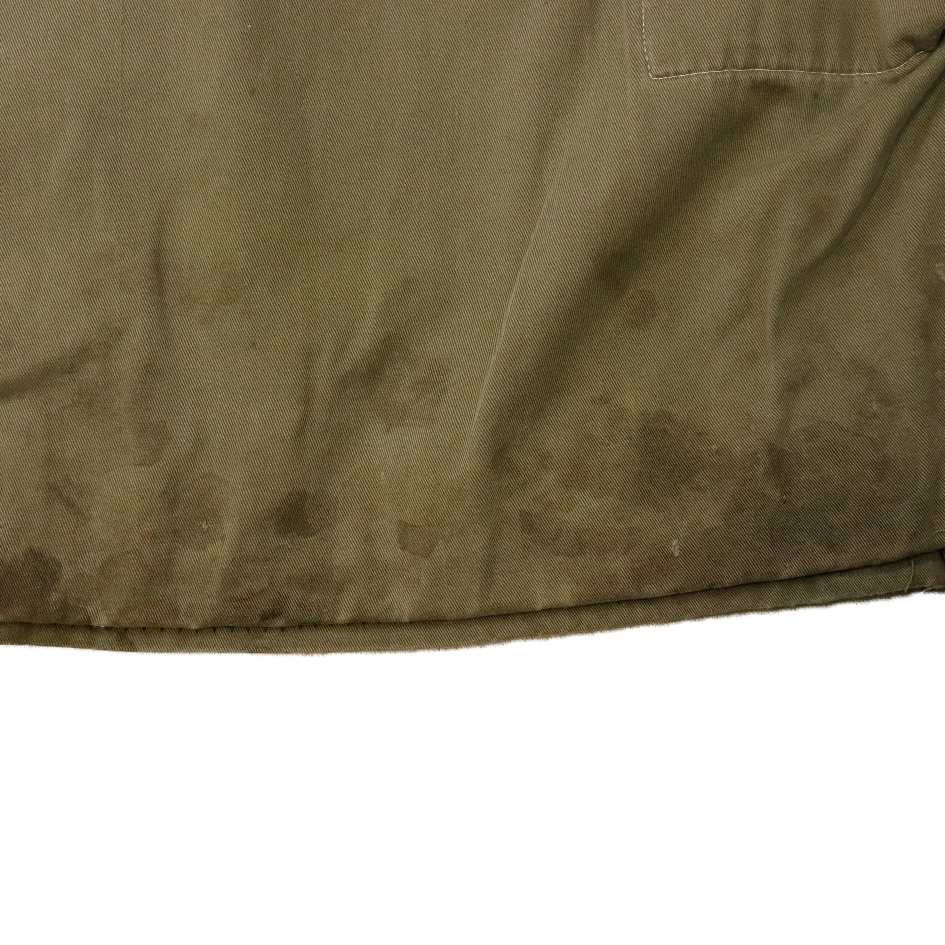 Vintage RARE Hunting Jacket 50s unique pocket details Fishing Army