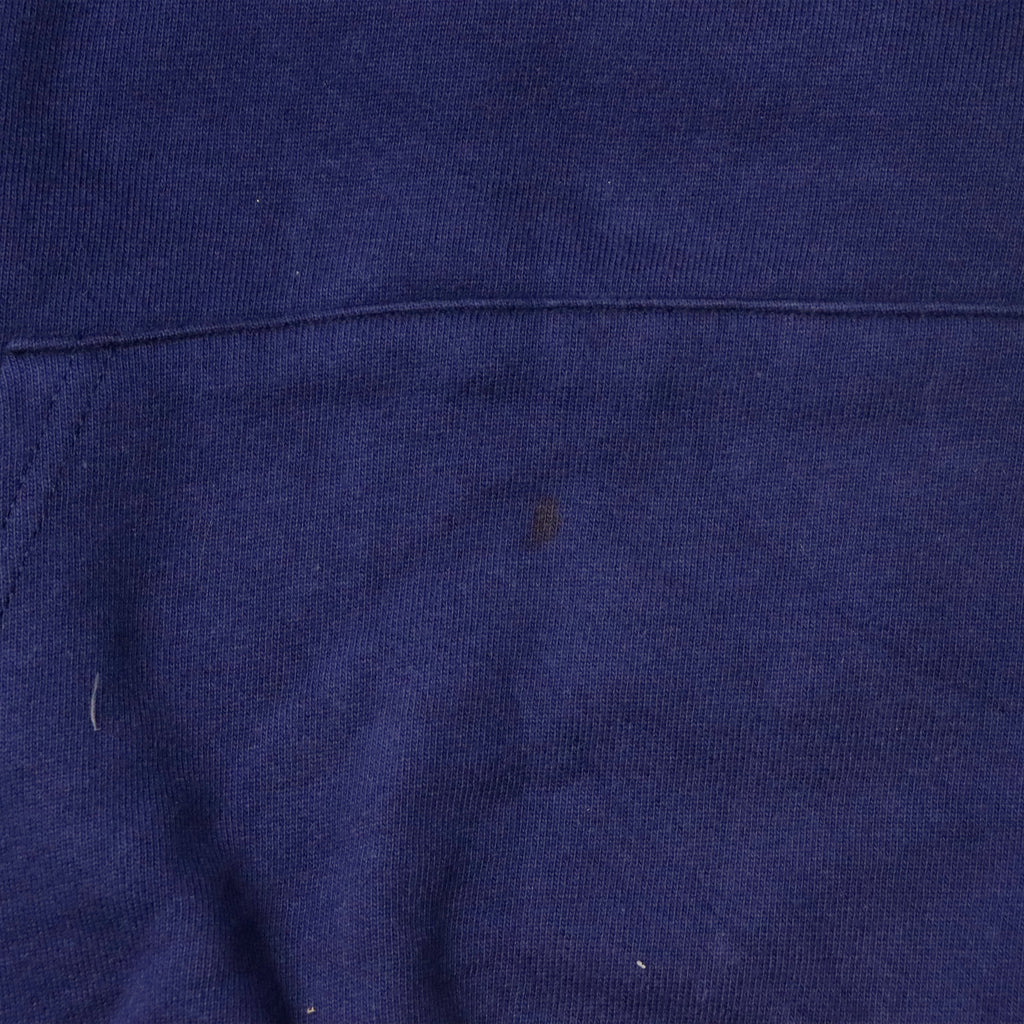 Vintage 90s RARE Russell Athletic Hooded Three-Button Pullover Sweatshirt Size M