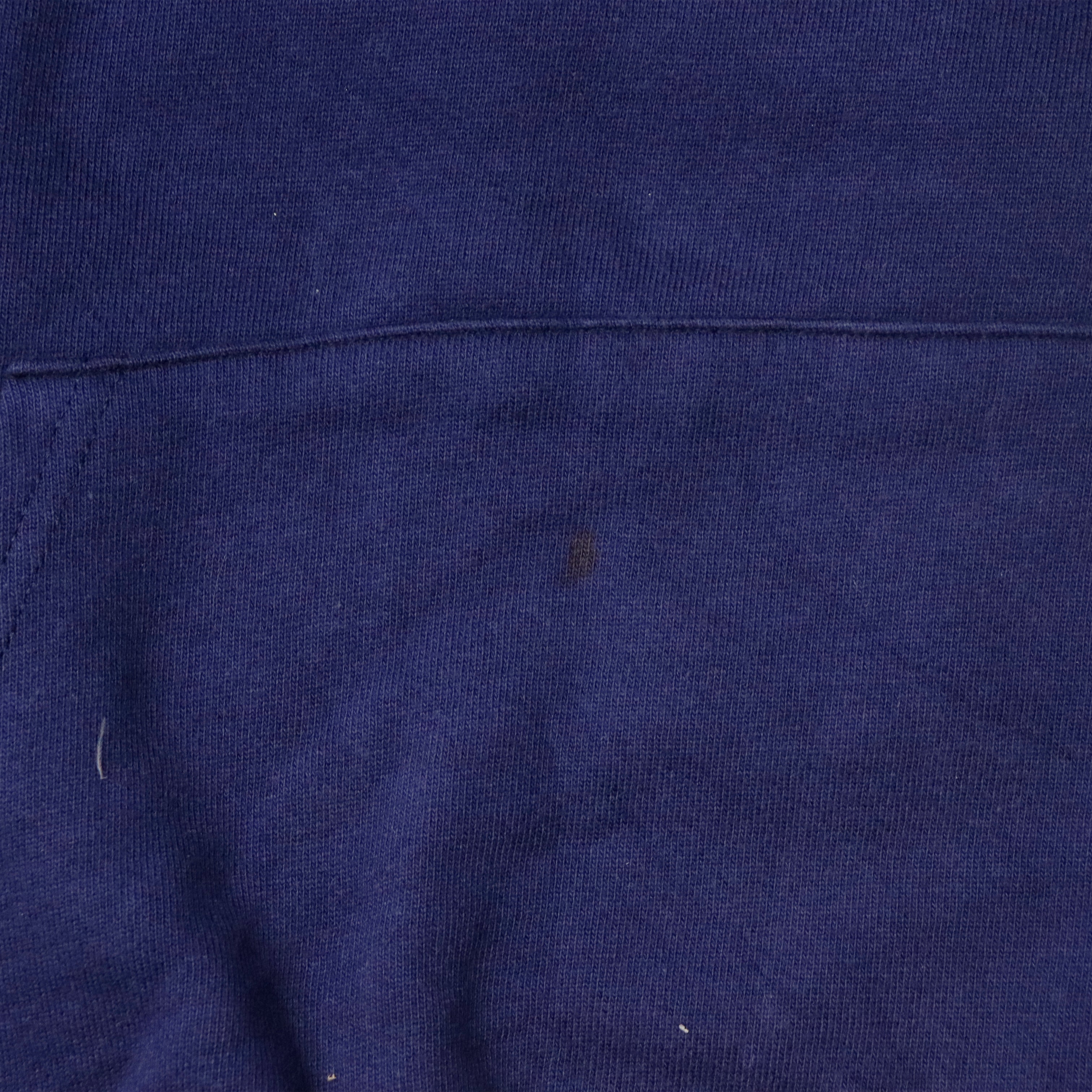 Vintage 90s RARE Russell Athletic Hooded Three-Button Pullover Sweatshirt Size M