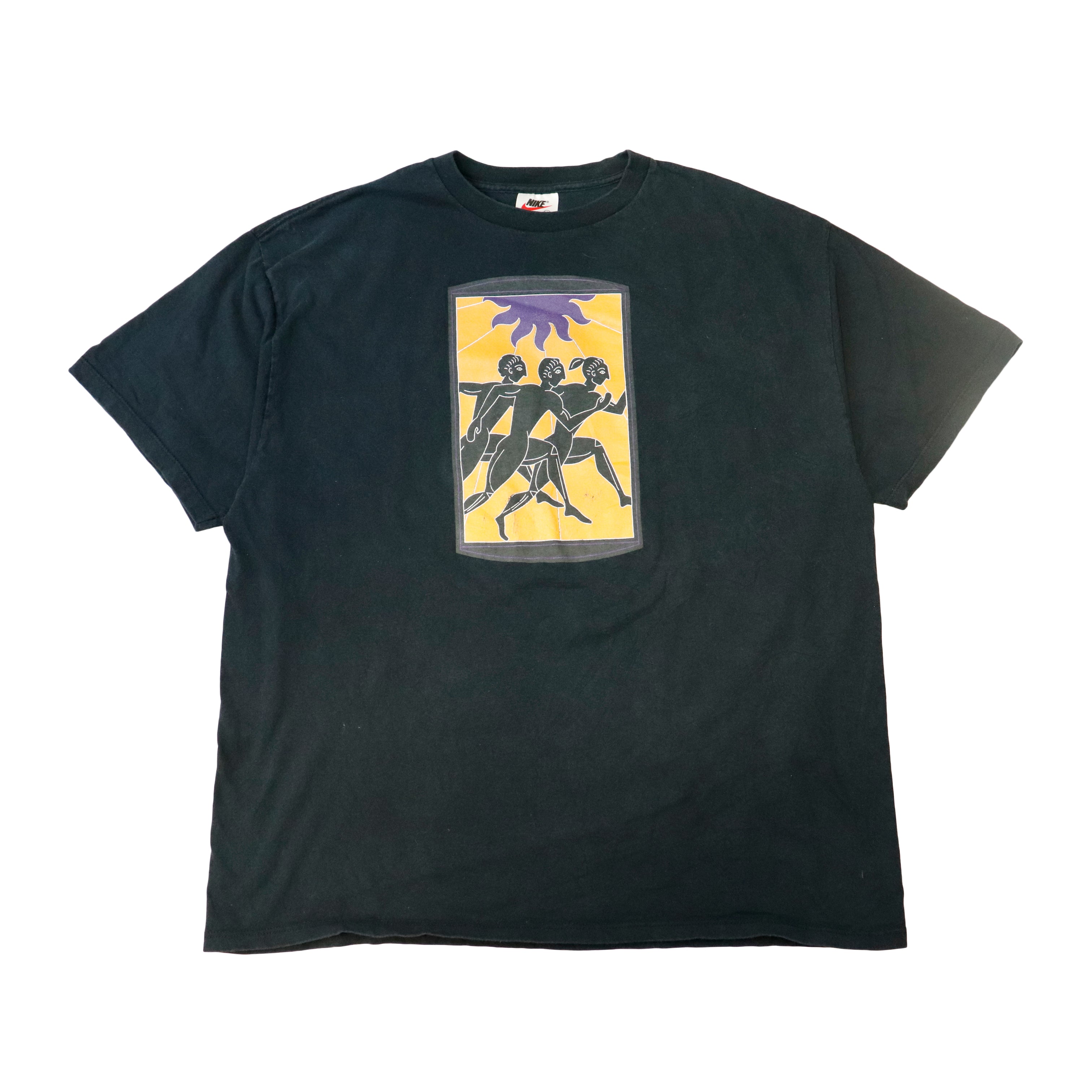 Vintage Nike Runner Graphic T-Shirt Size XL 90s