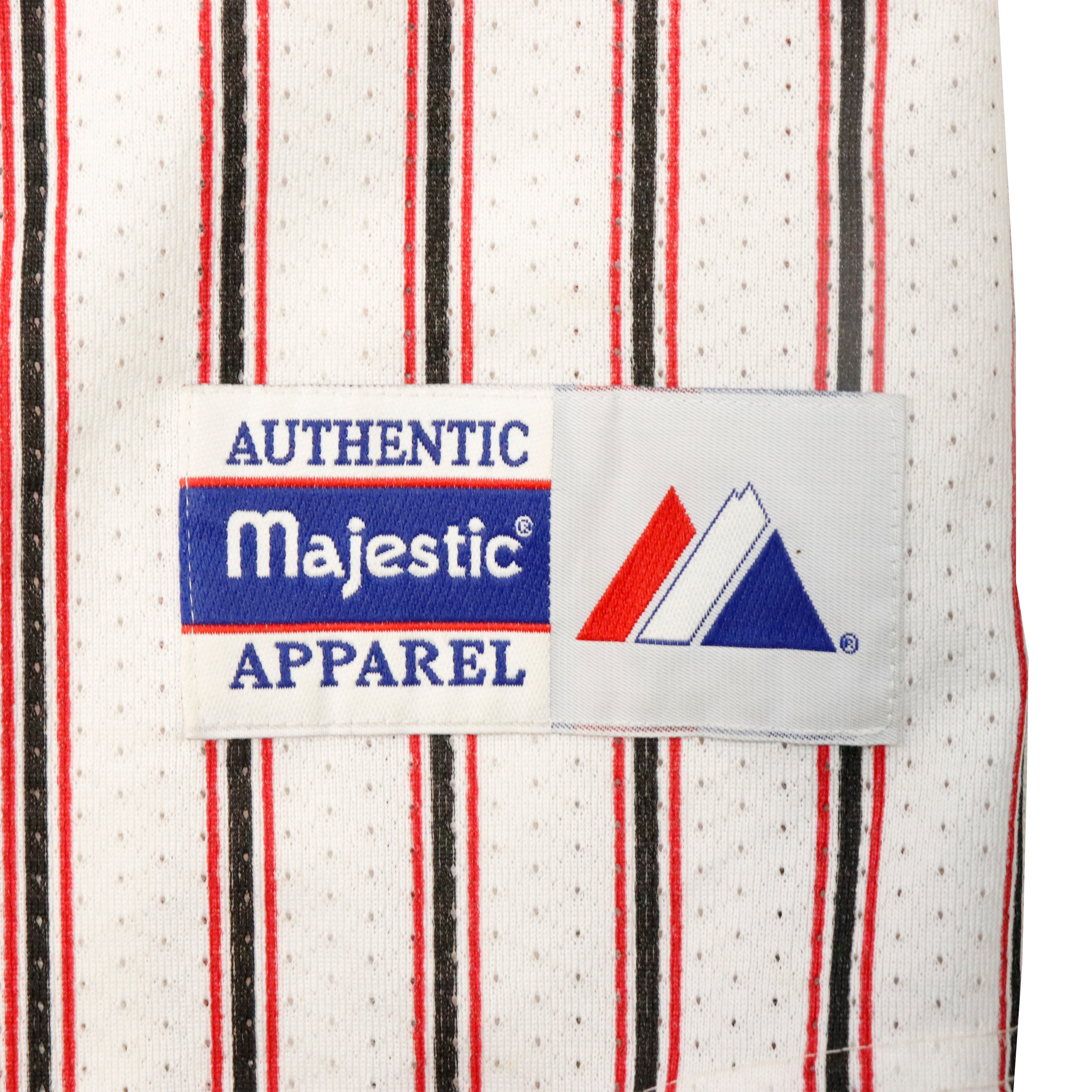 Vintage Majestic Cincinnati Pinstripe Baseball Jersey Size L