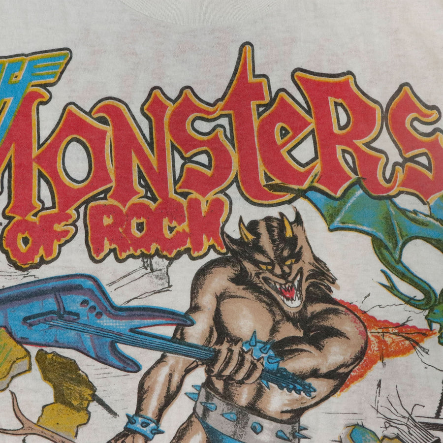 Vintage Monsters of Rock Graphic Tank Top Size L Van Halen Metallica a –  FAIF.COM