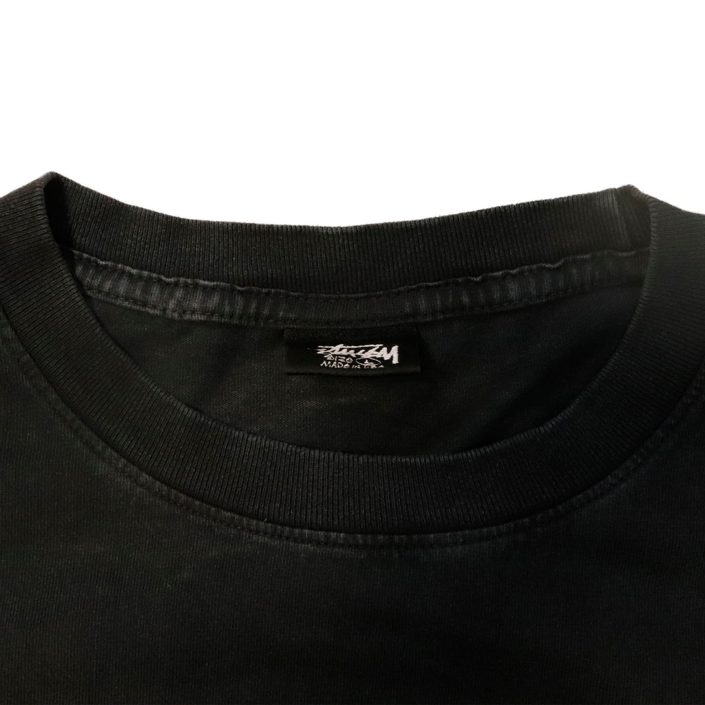Vintage Stussy Signature Logo T-Shirt Size L