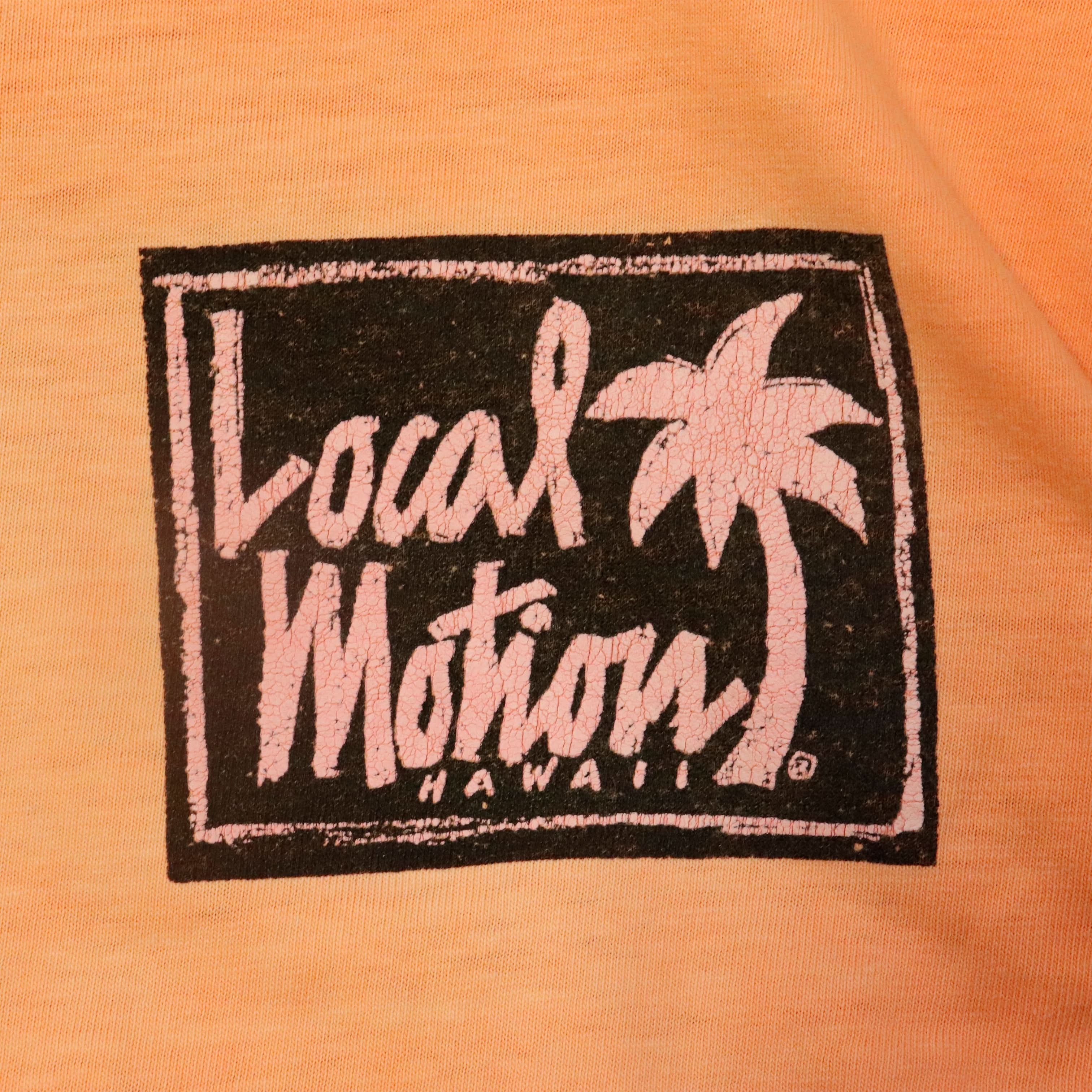 Vintage Local Motion Hawaii Chest Logo T-Shirt Size XL