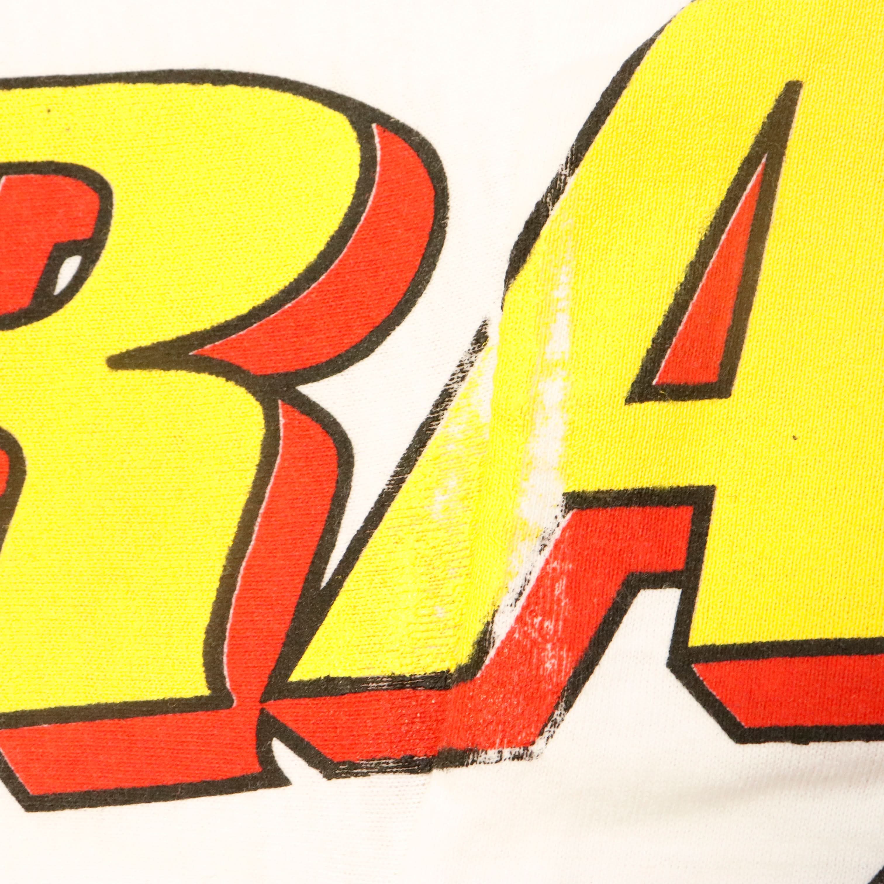 Vintage Nascar Race Rock racing graphic t-shirt AOP BIG PRINT large