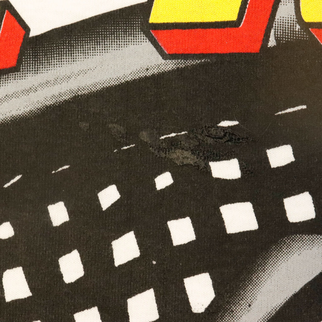 Vintage Nascar Race Rock racing graphic t-shirt AOP BIG PRINT large