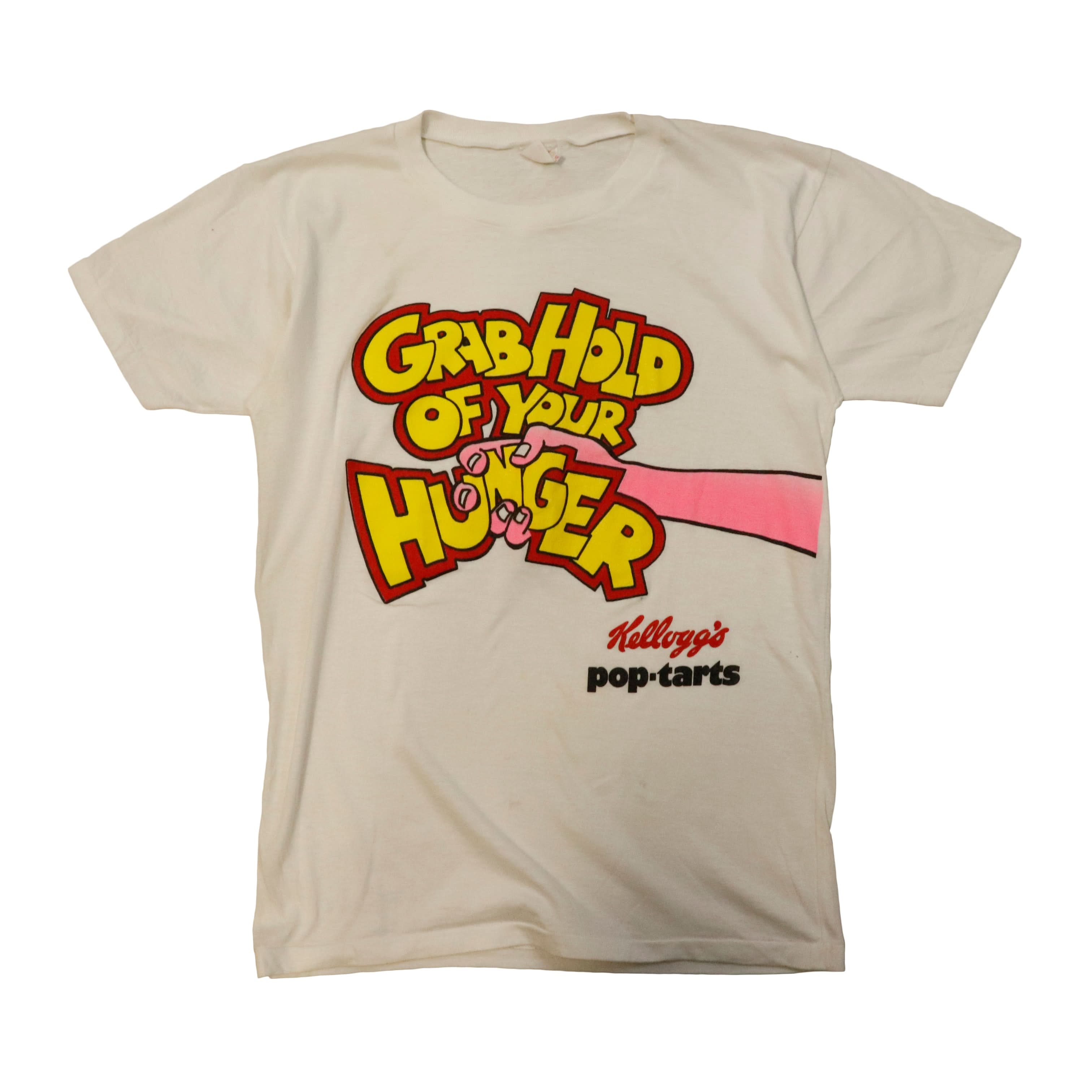 Vintage Kellogg's Pop-Tarts Grab Hold of Your Hunger 80s T-Shirt Size L