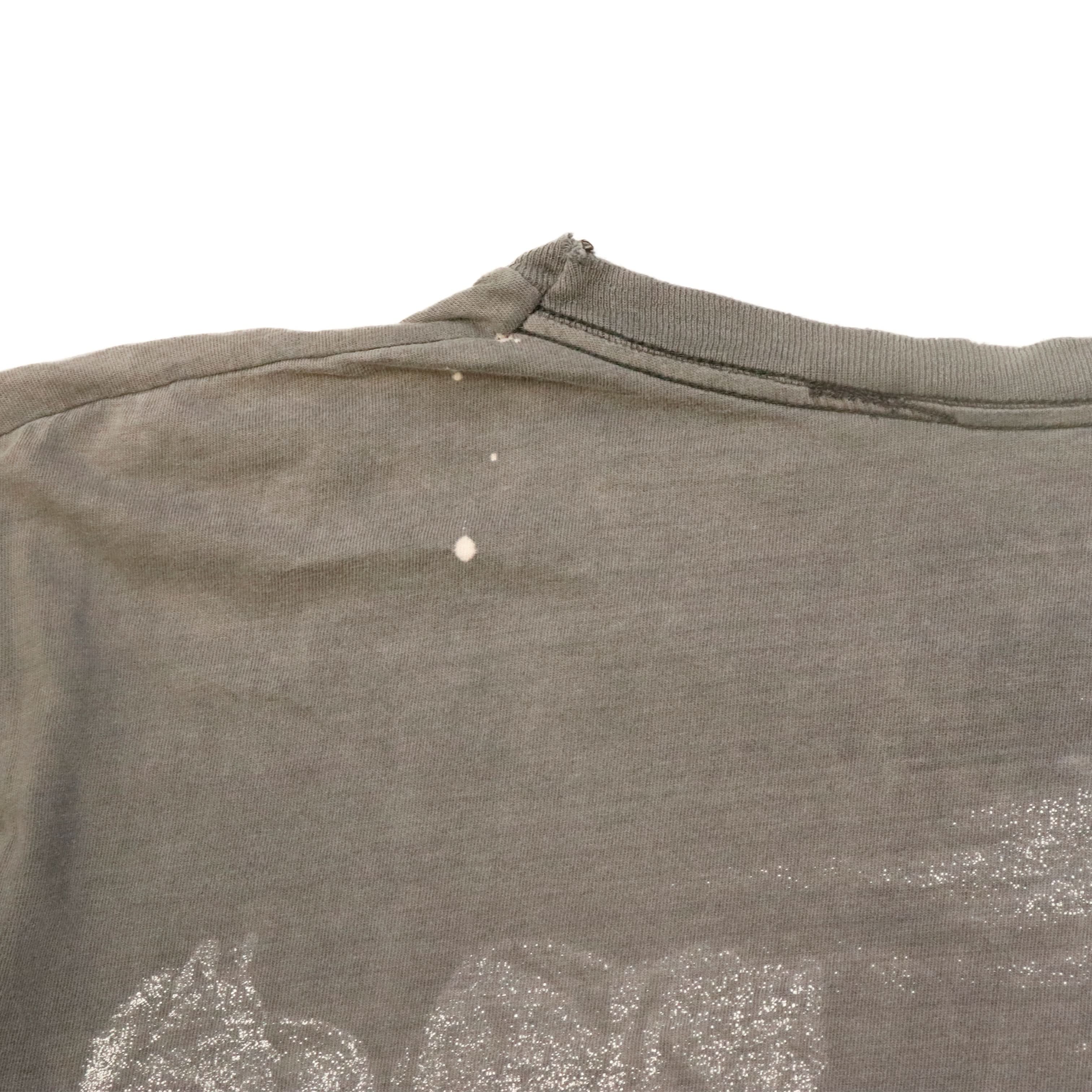 Vintage Faded Wolf Graphic T-Shirt 90s