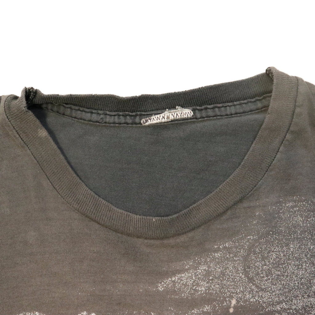 Vintage Faded Wolf Graphic T-Shirt 90s