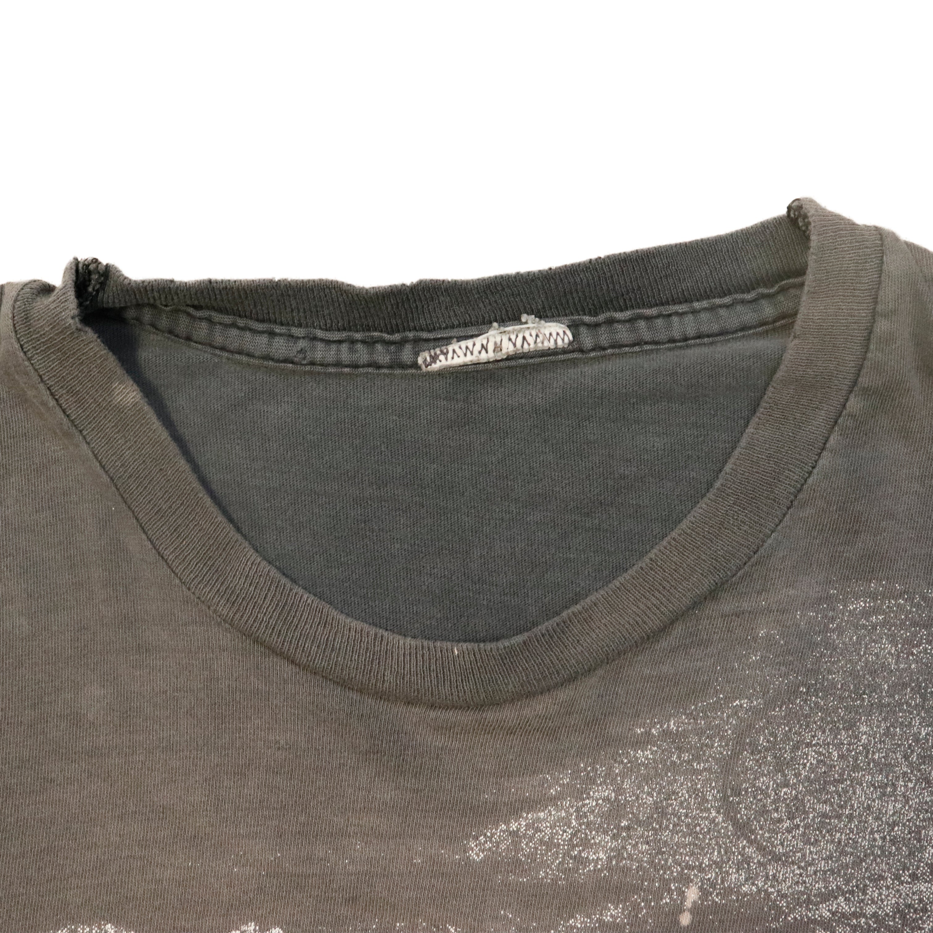 Vintage Faded Wolf Graphic T-Shirt 90s