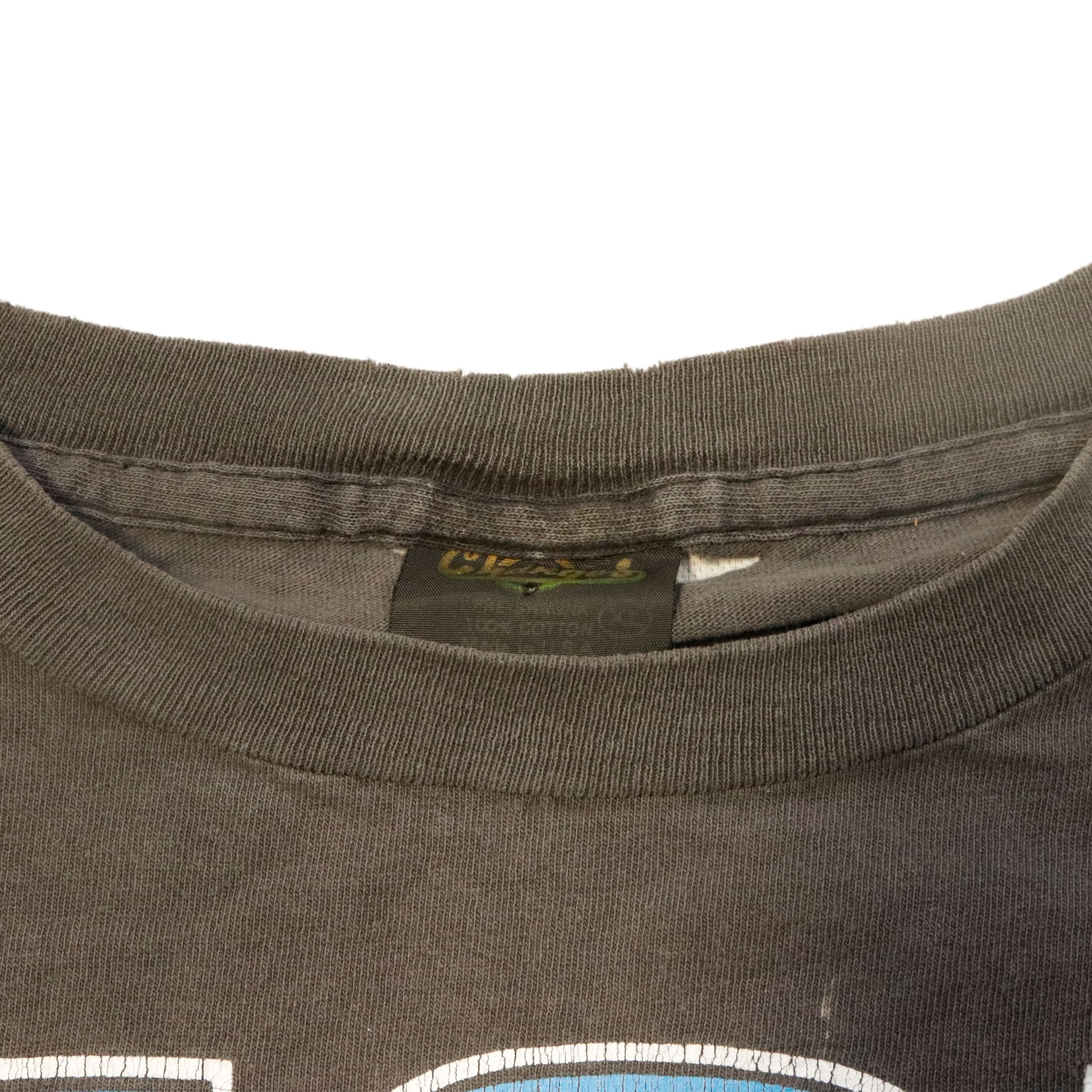 Vintage 1990 Moe Knows Skiing Graphic T-Shirt Size XL