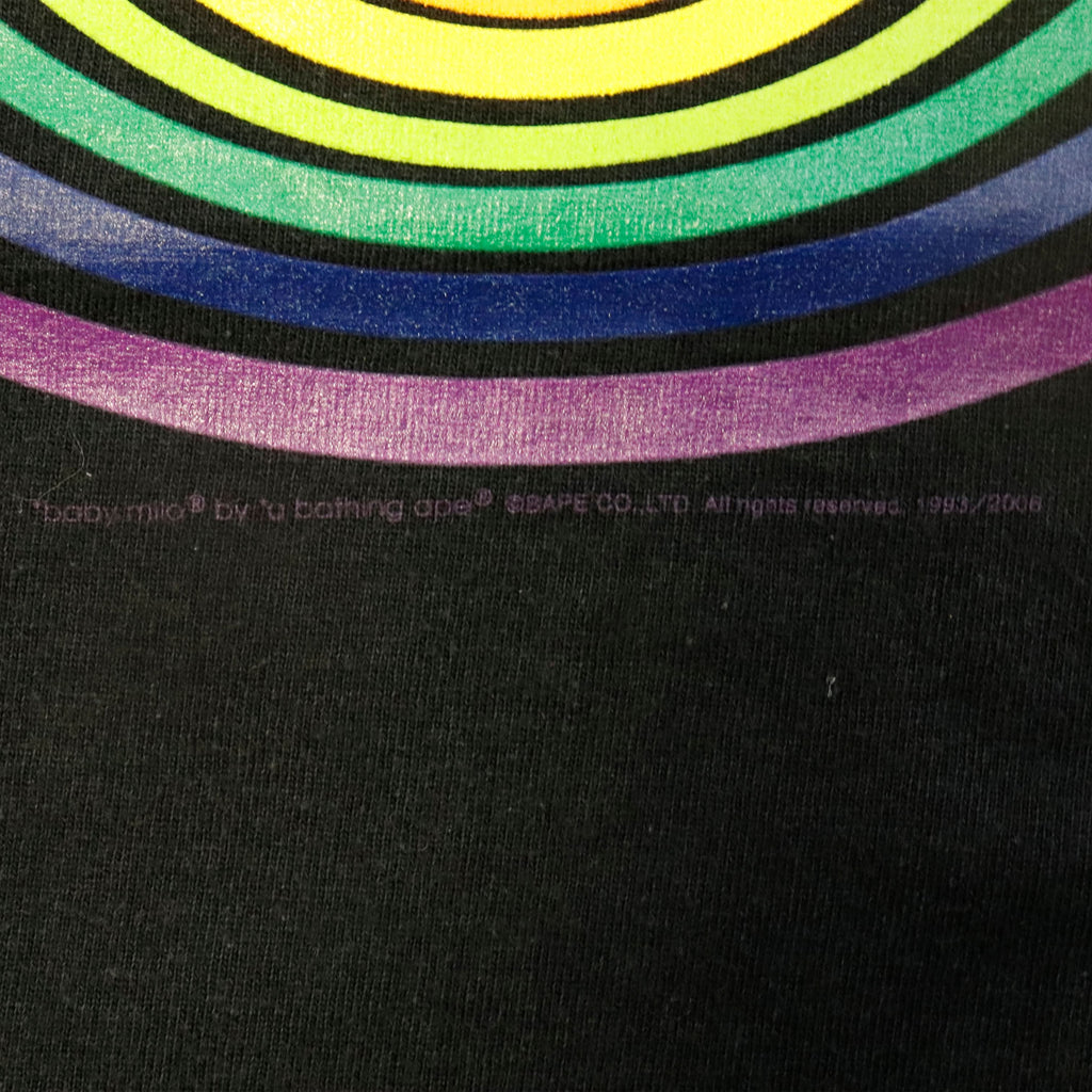 Vintage Baby Milo Rainbow Target Graphic T-Shirt Size M Bape