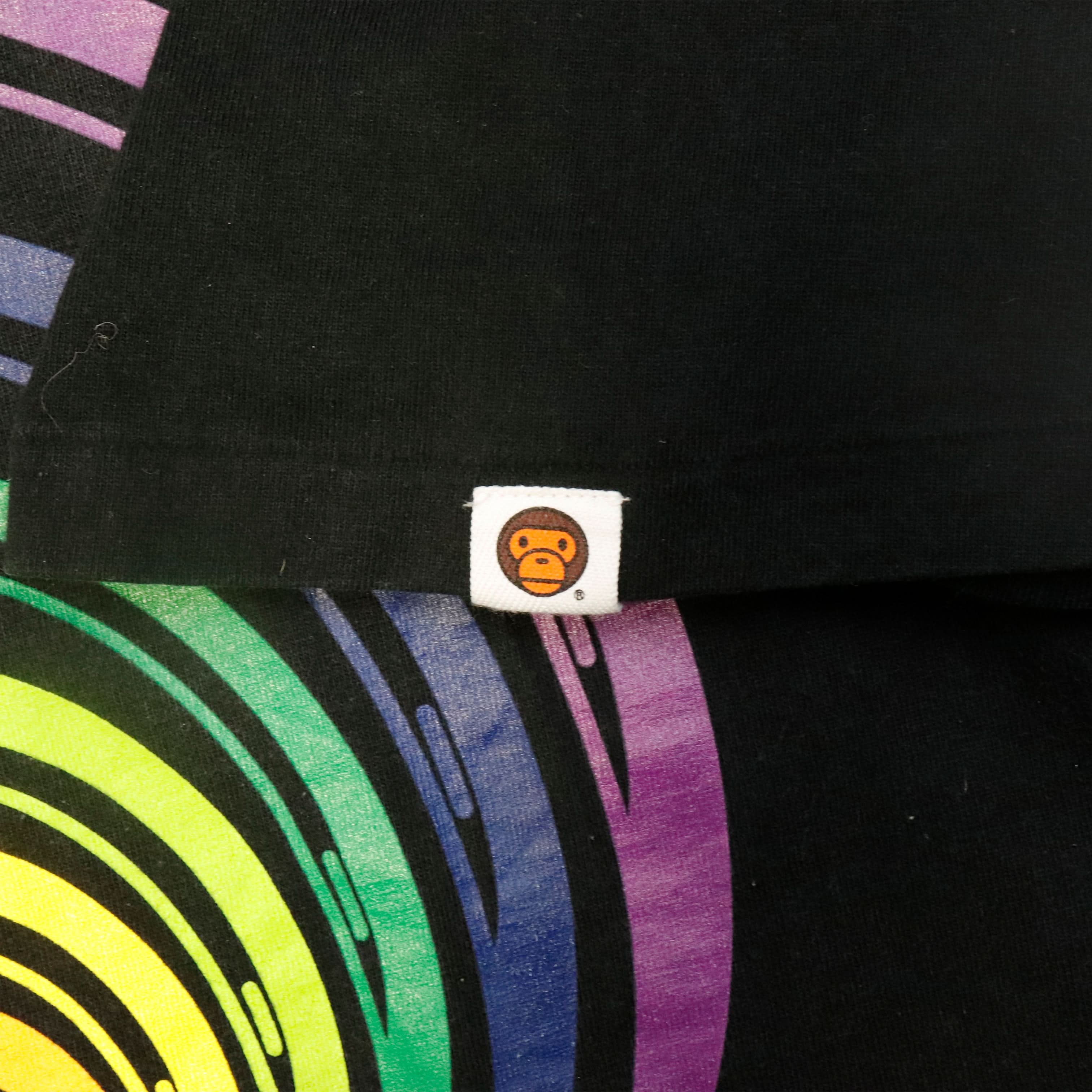 Vintage Baby Milo Rainbow Target Graphic T-Shirt Size M Bape