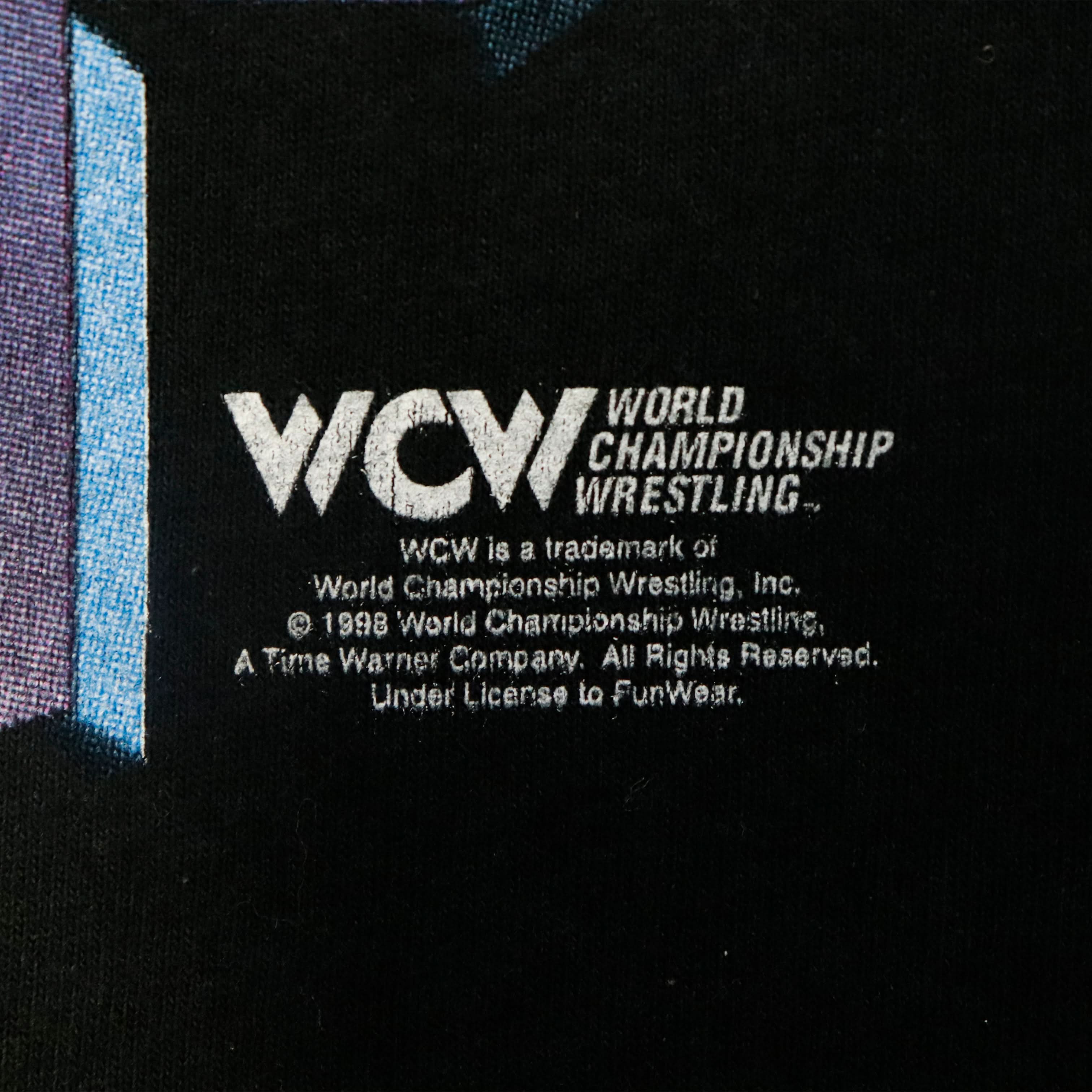 Vintage 1998 WCW DDP Wrestling WWF Graphic T-Shirt Size XL