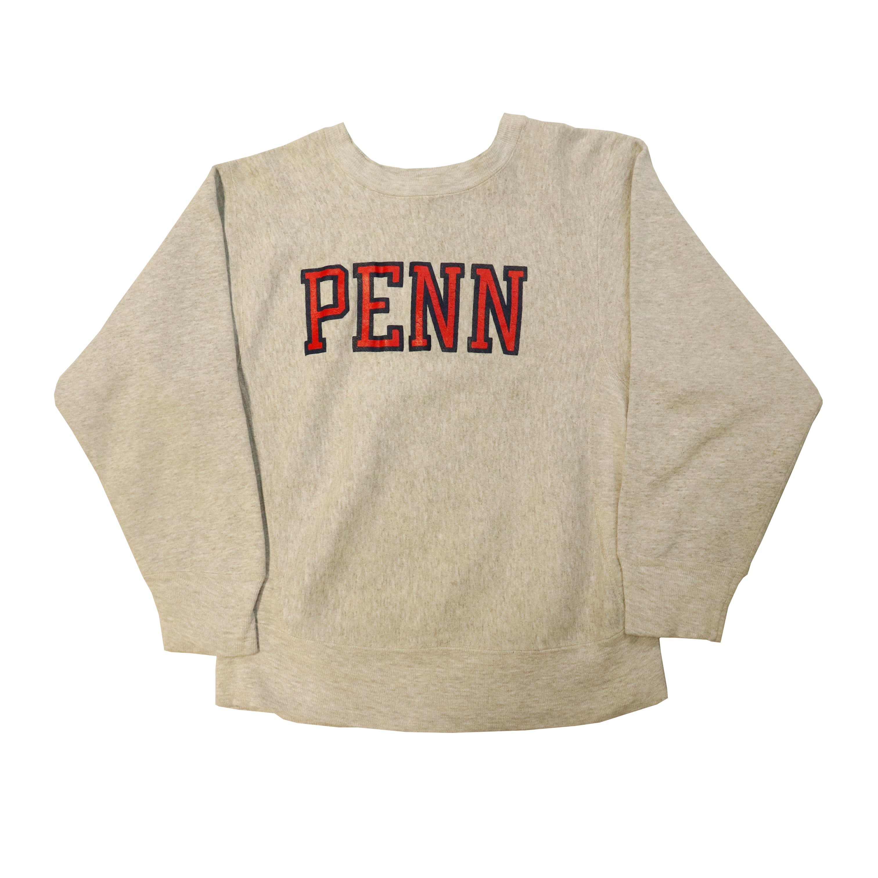 Vintage Ivy 80s Champion Penn University of Pennsylvania Reverse Weave Crewneck Sweatshirt Size S