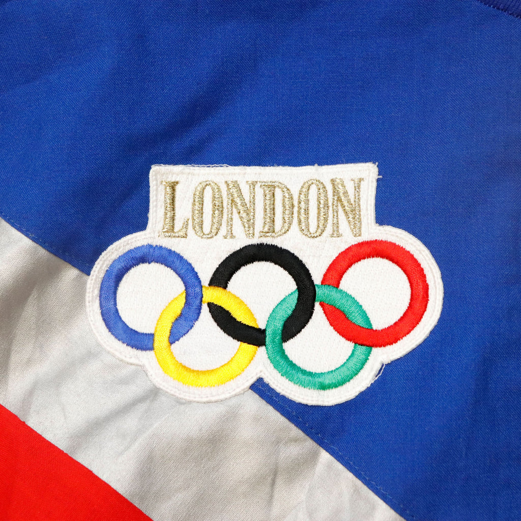 Vintage 80s Adidas London Olympic Games Crewneck Sweatshirt Size M