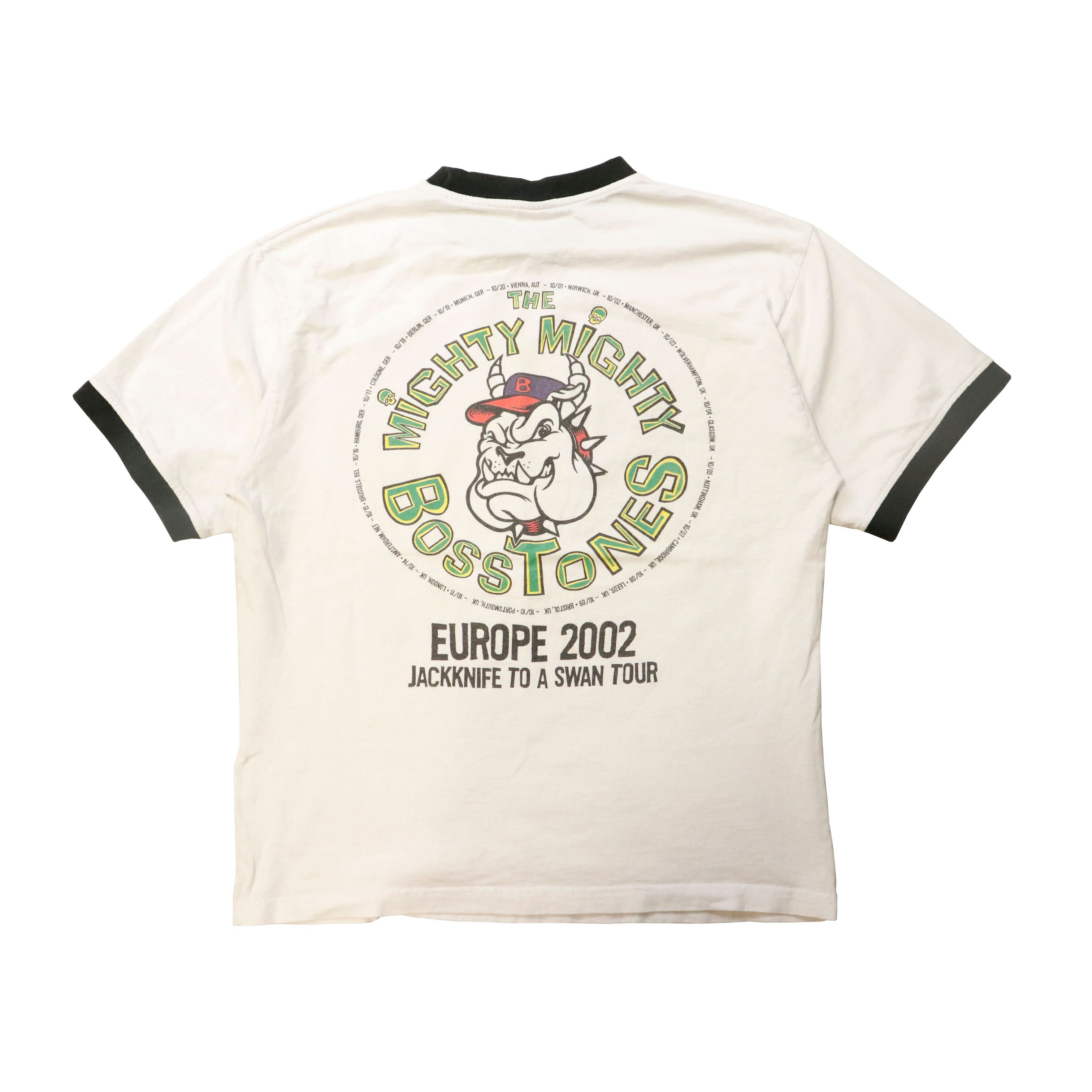Vintage Sonar Mighty Mighty Bostones 2002 Ringer T-Shirt Size M