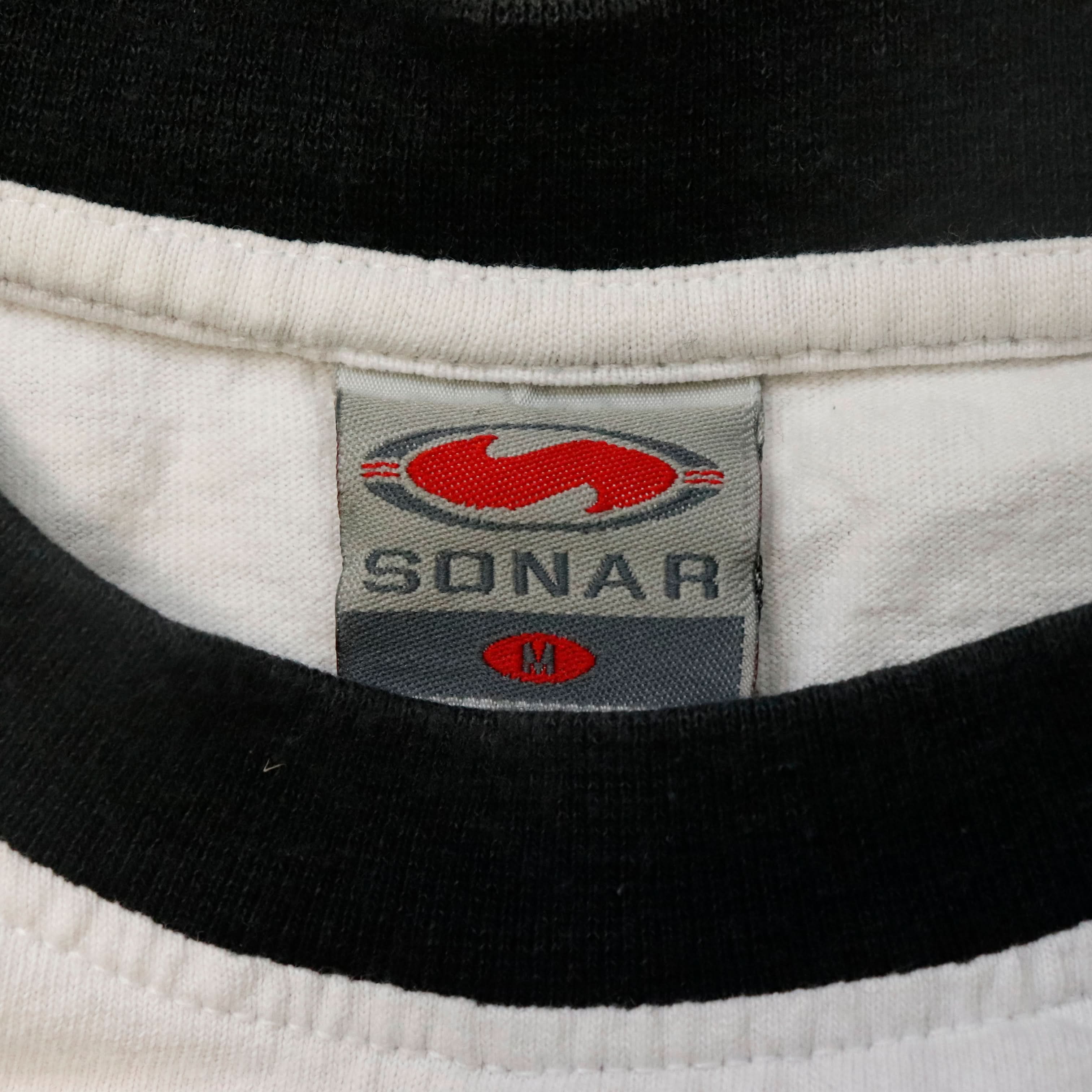Vintage Sonar Mighty Mighty Bostones 2002 Ringer T-Shirt Size M