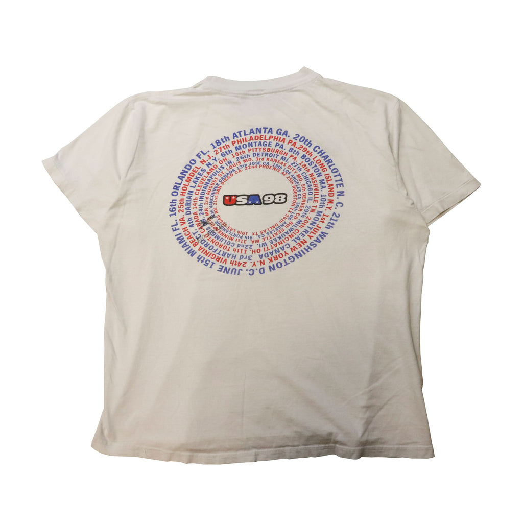 Vintage Spice Girls 1998 Union Jack Graphic T-Shirt Size N/A