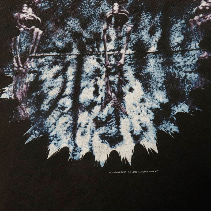 Vintage 1998 Cypress Hill Skeleton Rap Graphic T-Shirt – FAIF.COM