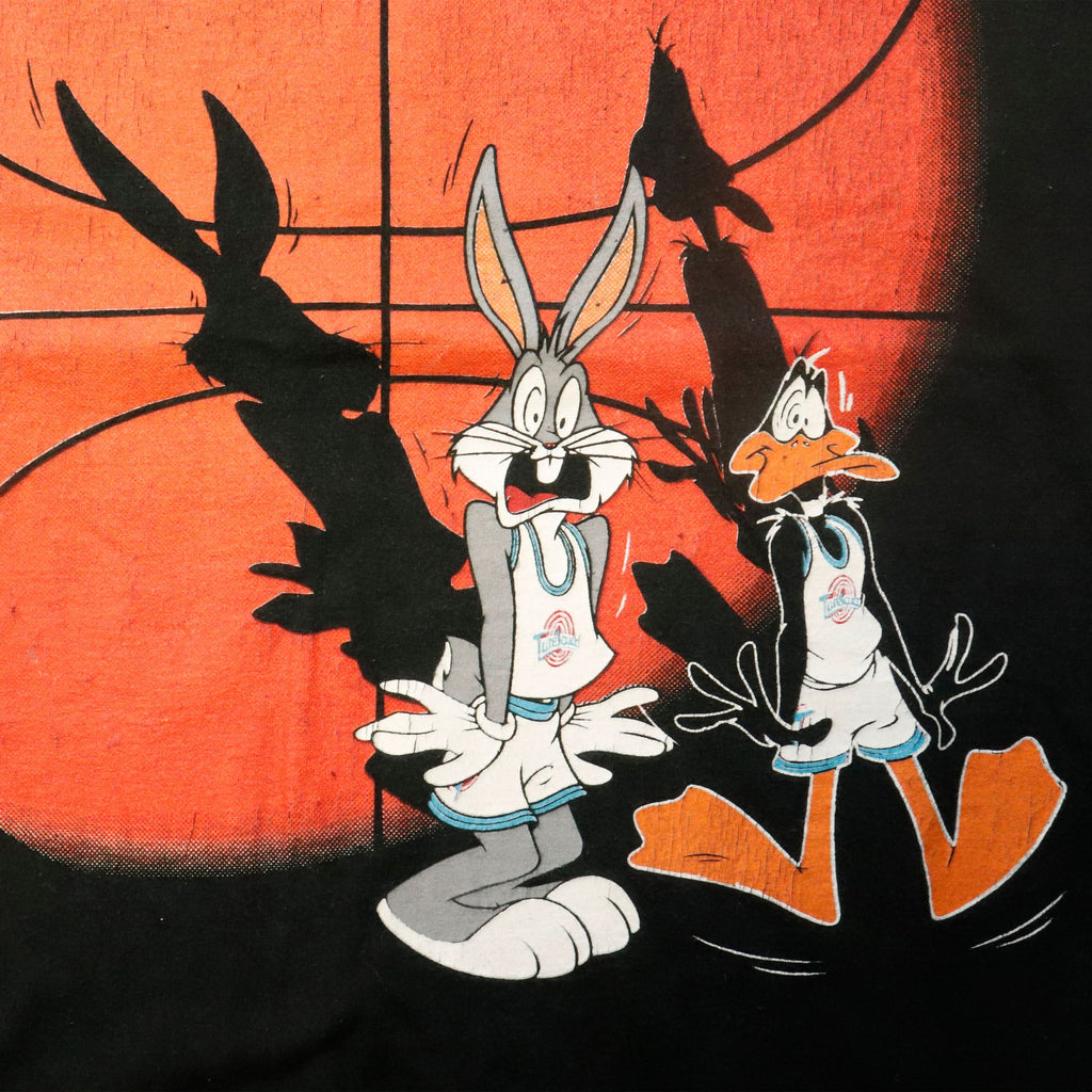 Vintage 90s Space Jam Looney Tunes Graphic T-Shirt Size XL