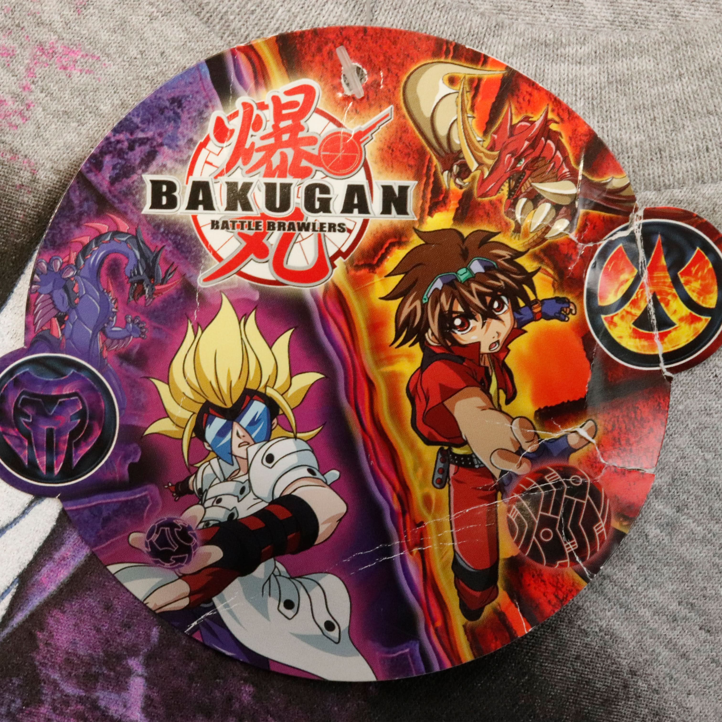 Vintage Bakugan Anime graphic t-shirt Size M