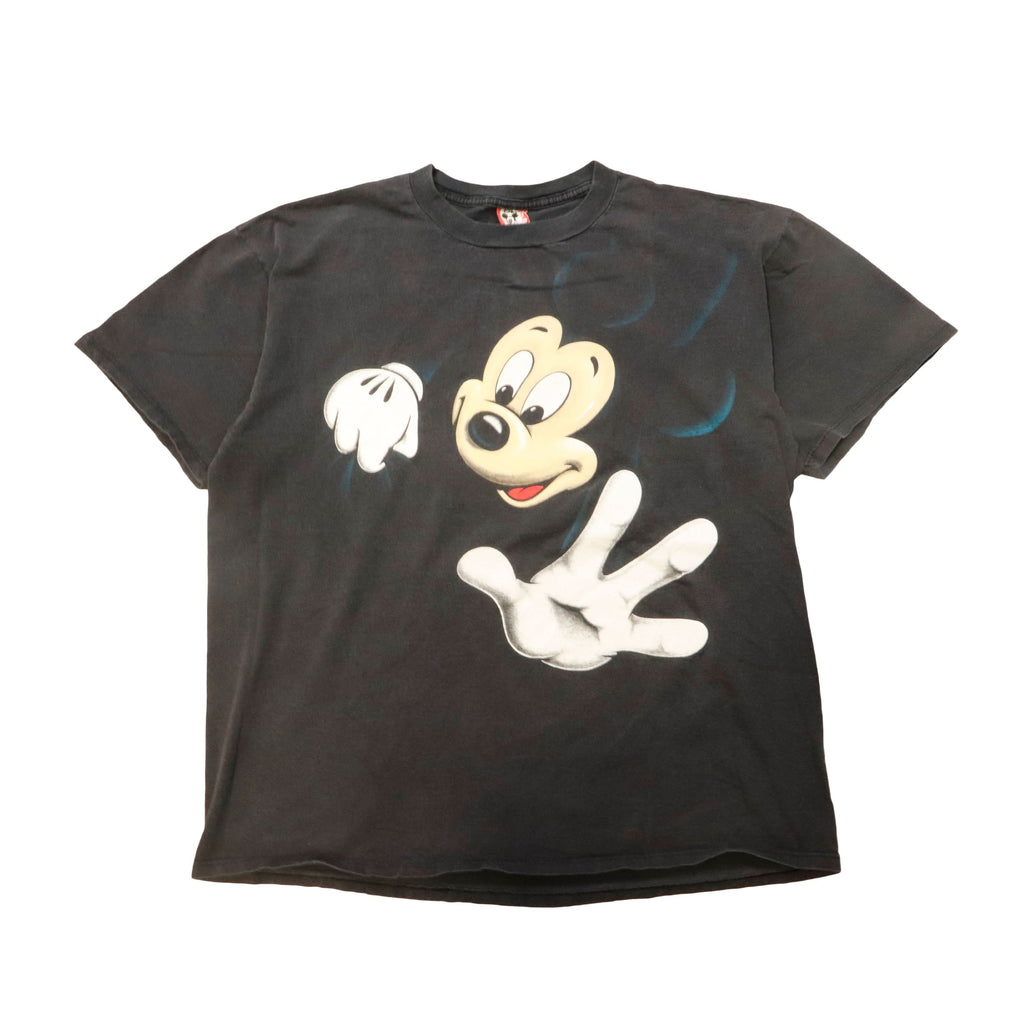 Vintage Mickey Mouse Big Head graphic T-shirt 90s – FAIF.COM