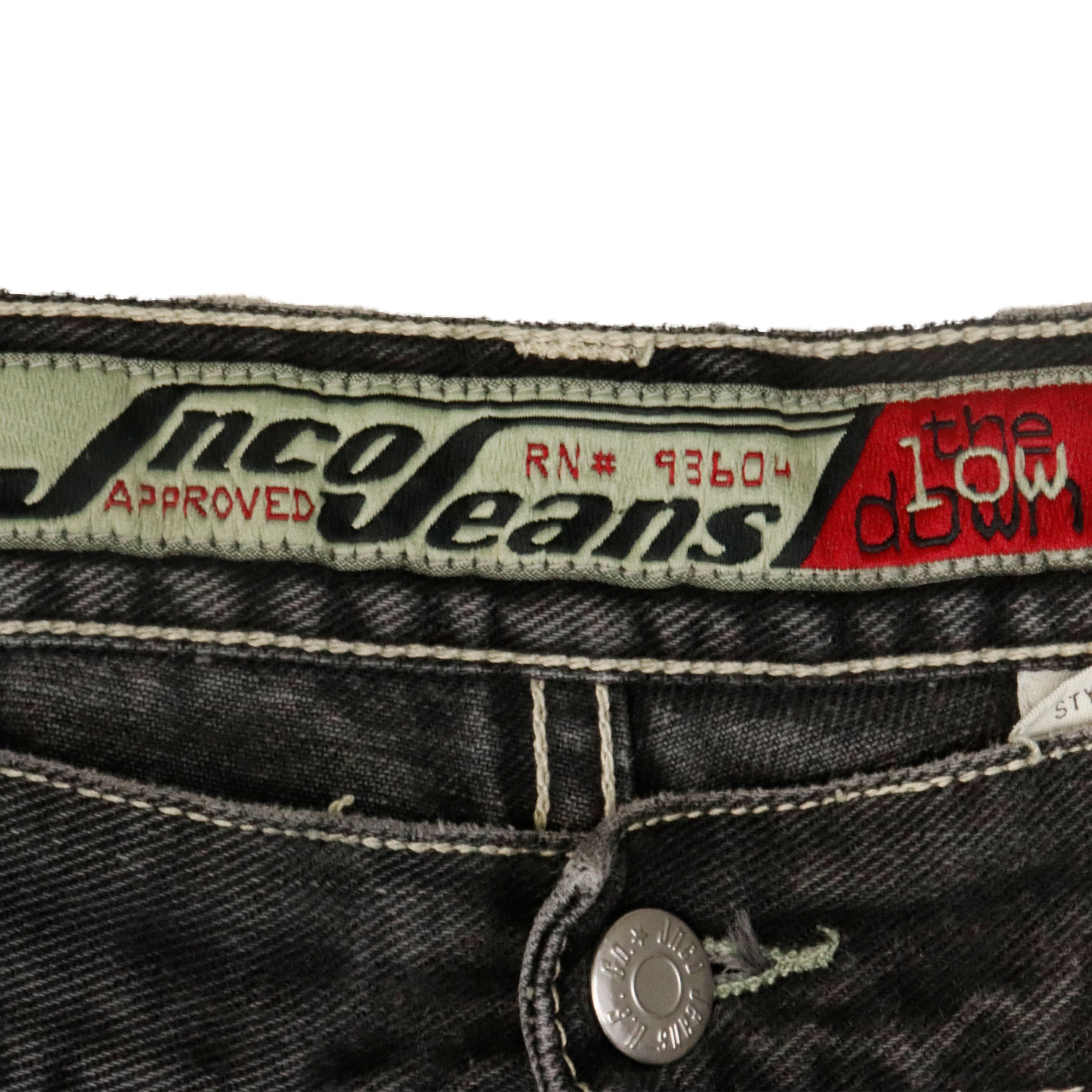 Vintage JNCO dark wash denim Baggy jeans Size 38