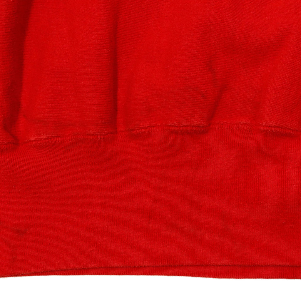 Vintage Champion Wisconsin Embroidered Crewneck Sweatshirt Size M