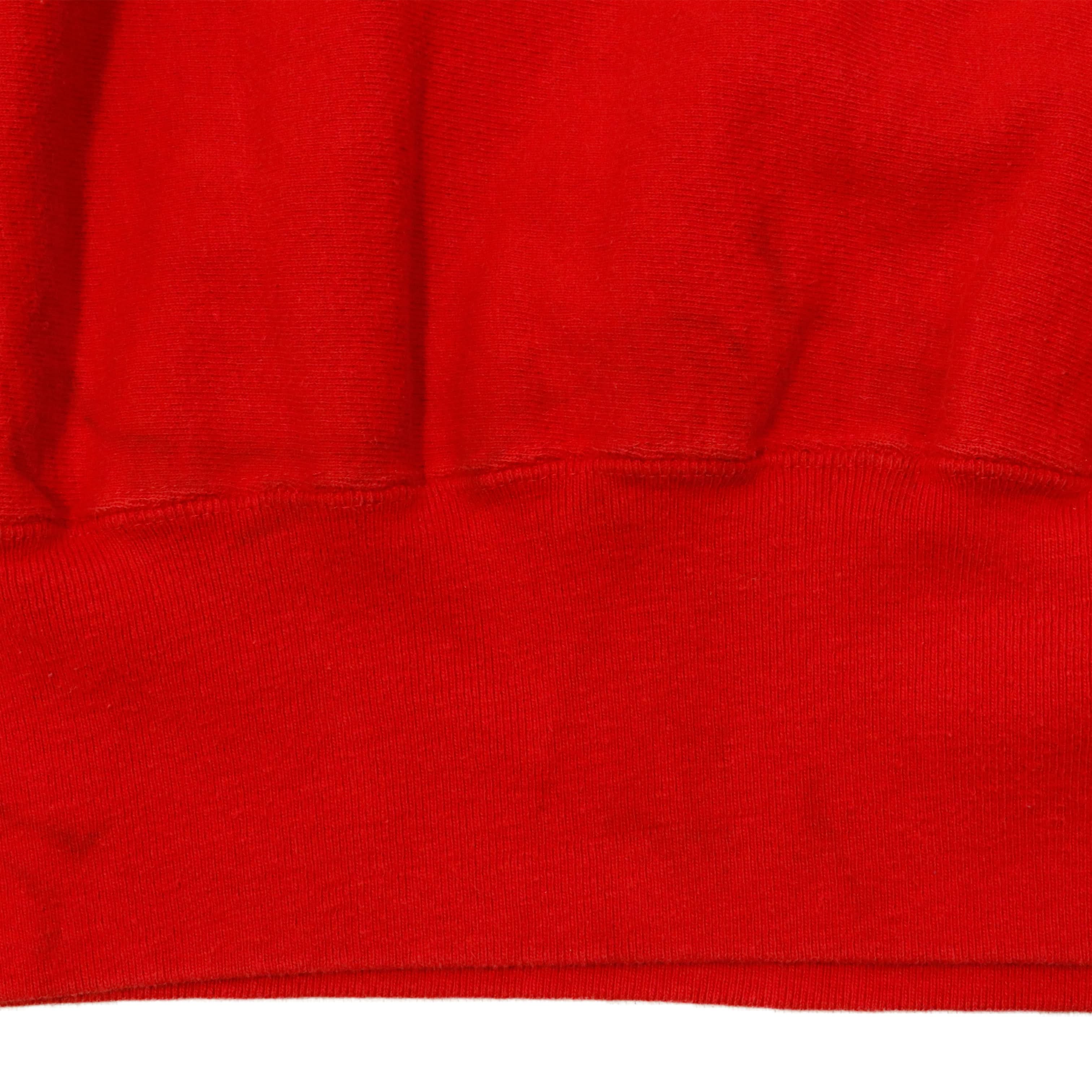 Vintage Champion Wisconsin Embroidered Crewneck Sweatshirt Size M