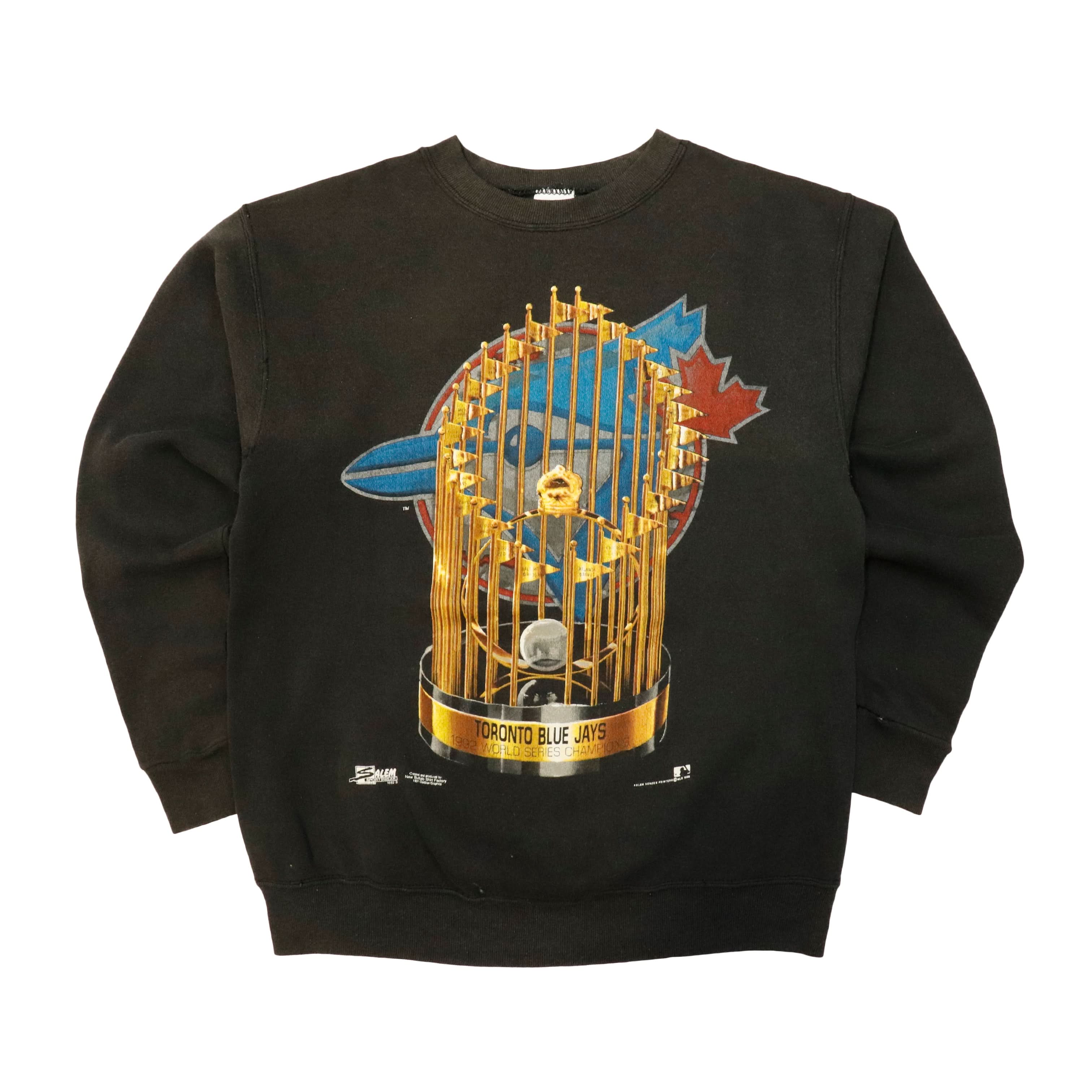 Vintage 1992 Salem Toronto Blue Jays 1992 World Series graphic sweatshirt Size M