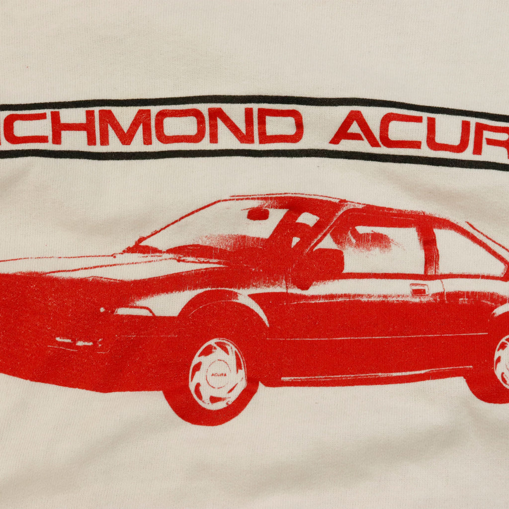 Vintage Richmond Acura Car Graphic Crewneck Sweatshirt Size N/A