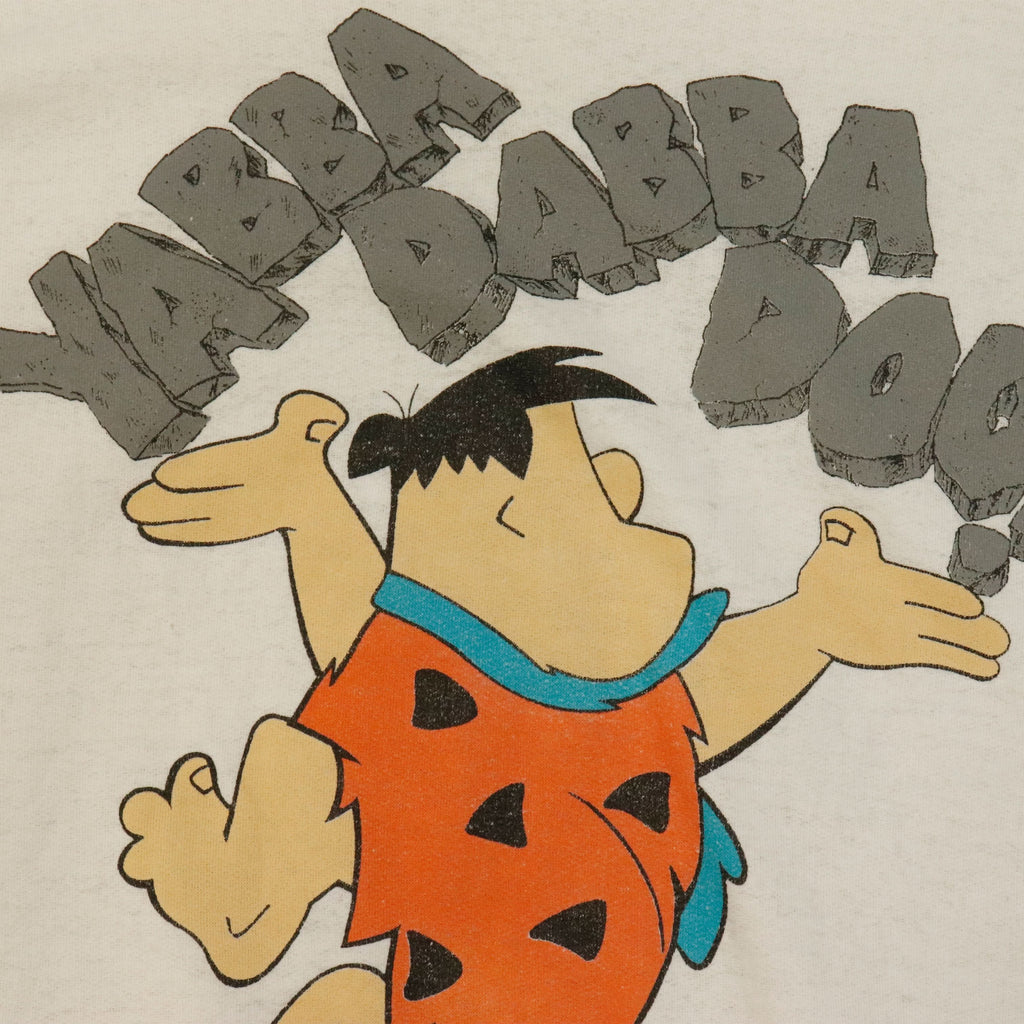 Vintage 1994 Yabba Dabba Doo! Fred Flintstone Graphic Sweatshirt Size N/A