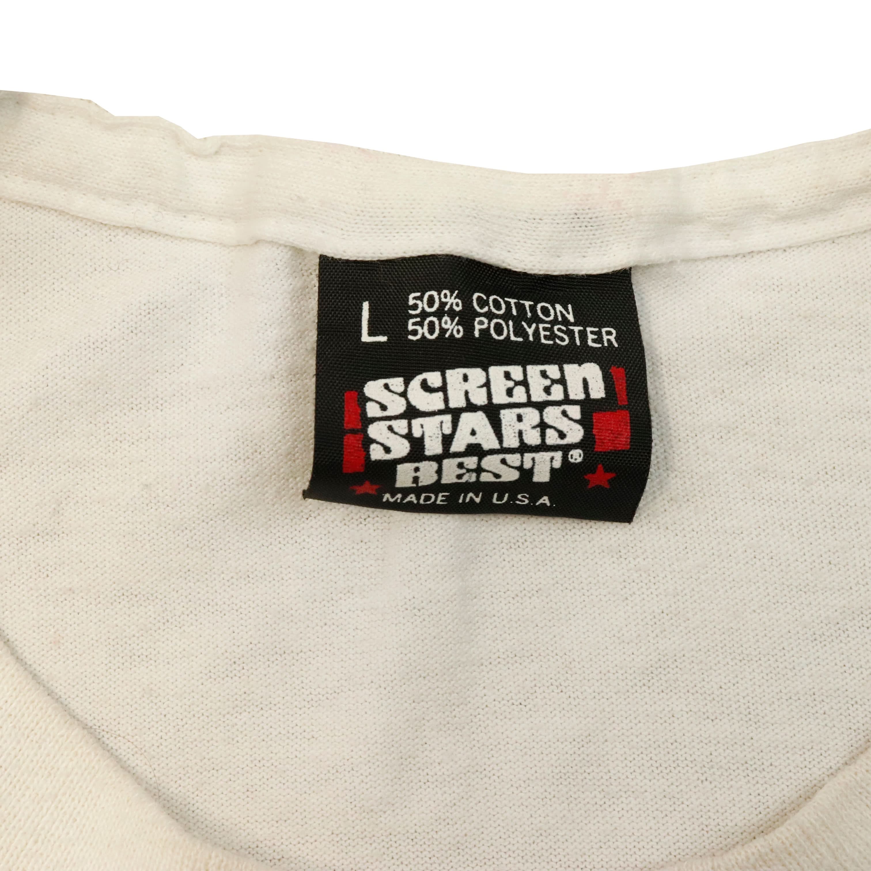 Vintage Beach Boys 1991 Screen Stars Tour Graphic T-Shirt Size L