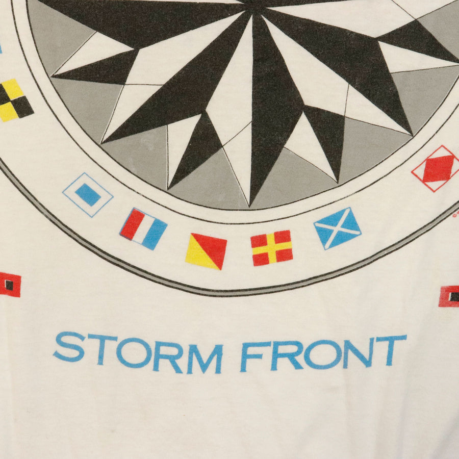 90S フランス製 クリストフルメール M バイアスボーダーシャツ Vintage Billy Joel 1989-1990 Hanes Storm Front Tour T-Shirt Size