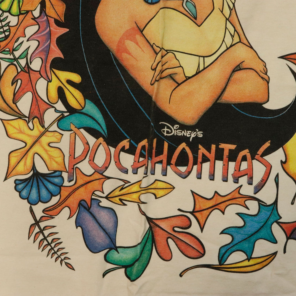 Vintage Disney Pocahontas Graphic T-Shirt Size One Size 90s