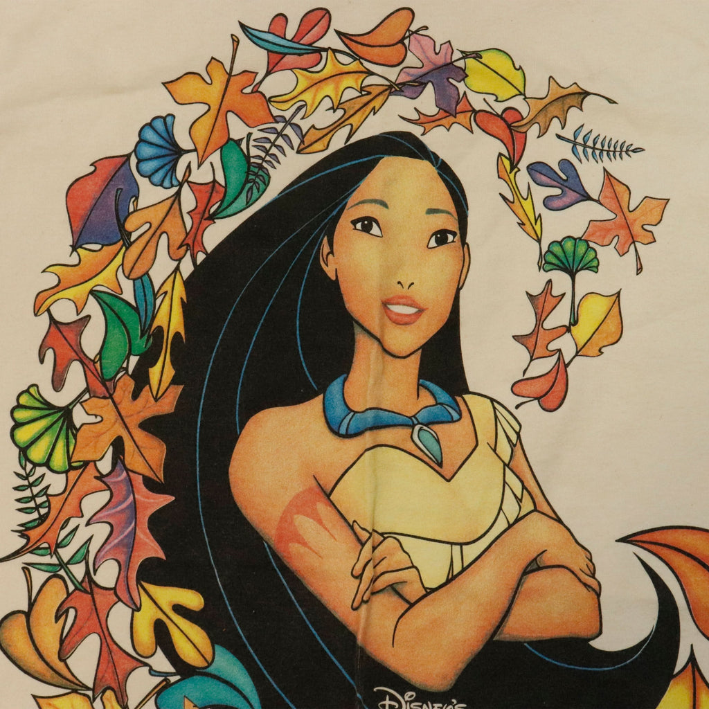 Vintage Disney Pocahontas Graphic T-Shirt Size One Size 90s