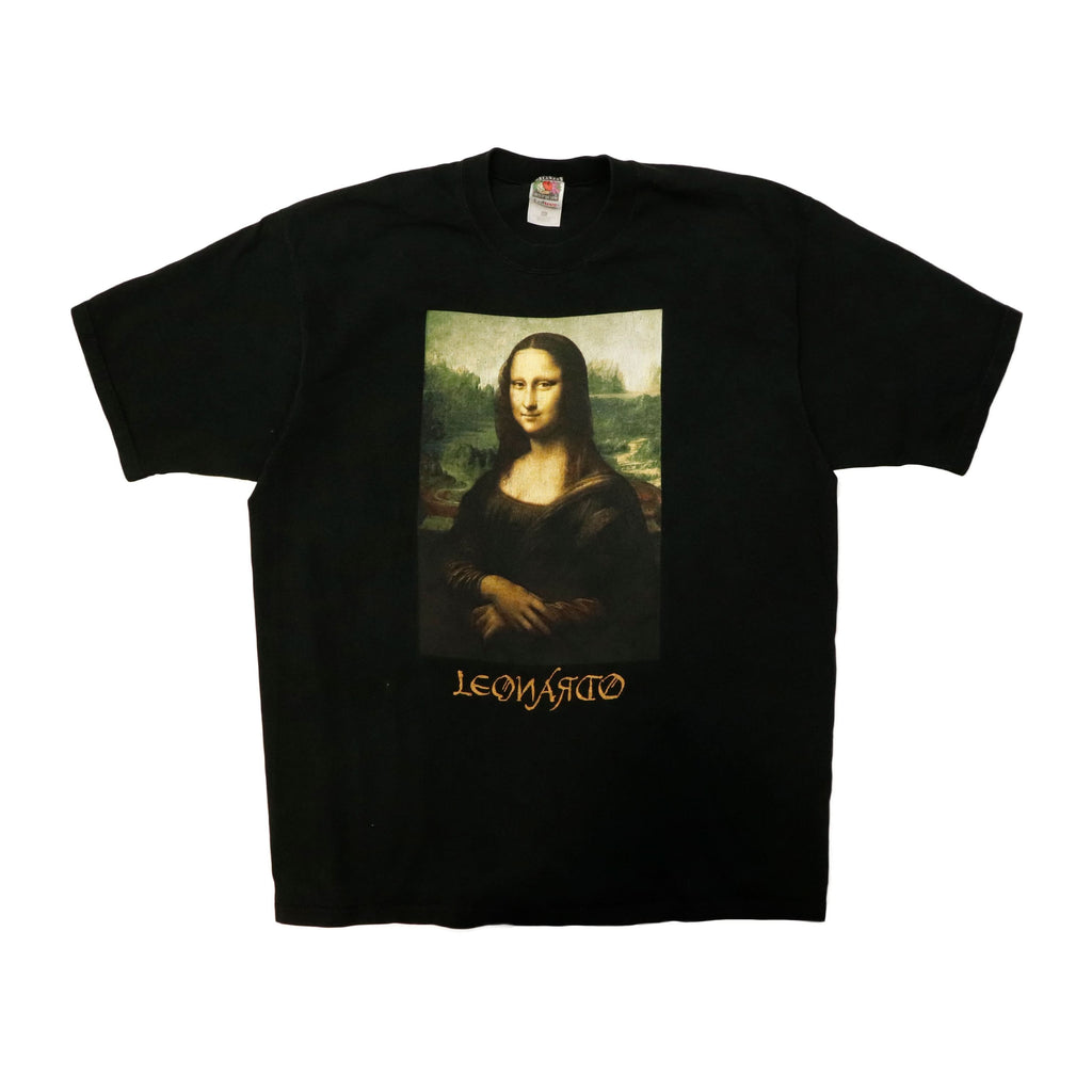 Vintage Art Leonardo DaVinci Graphic t-shirt Size XL 90s