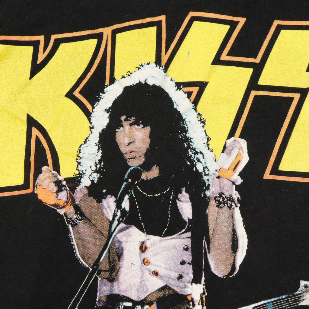 Vintage Kiss 1988 Screen Stars Graphic T-Shirt Size L