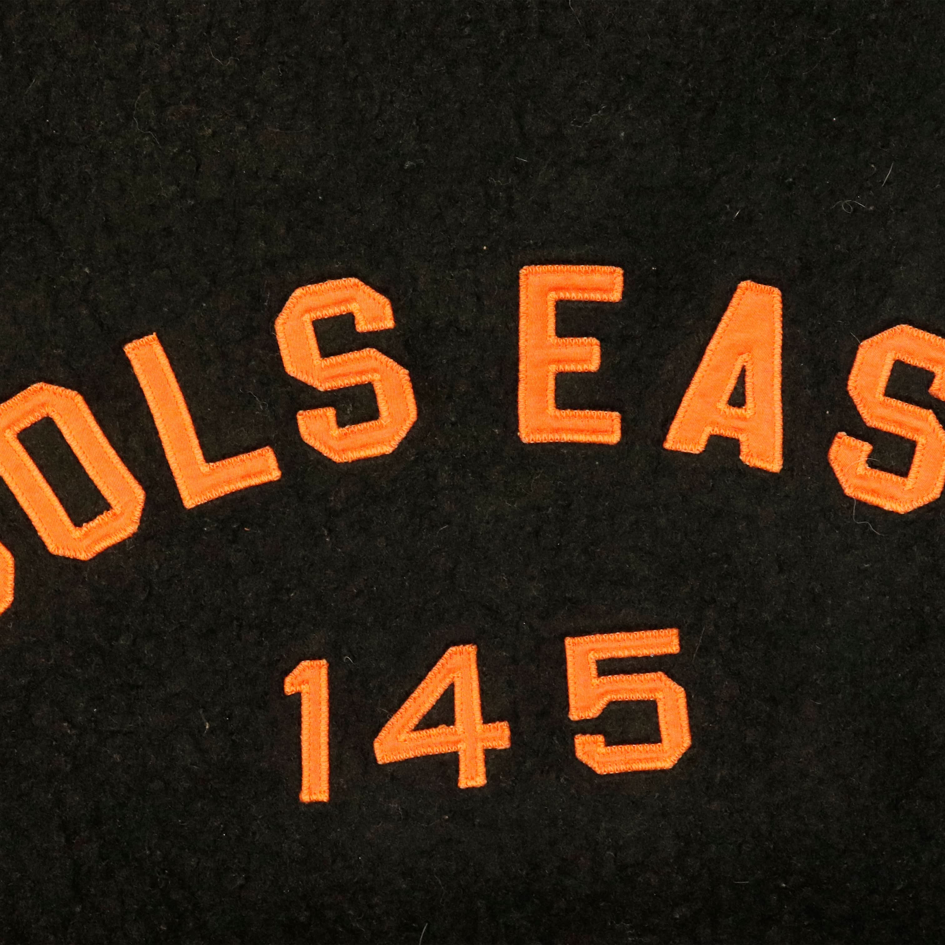 Vintage Harley Davidson 40s 50s Fleece Varsity Warm Up Sweater Jacket Varsity Letterman