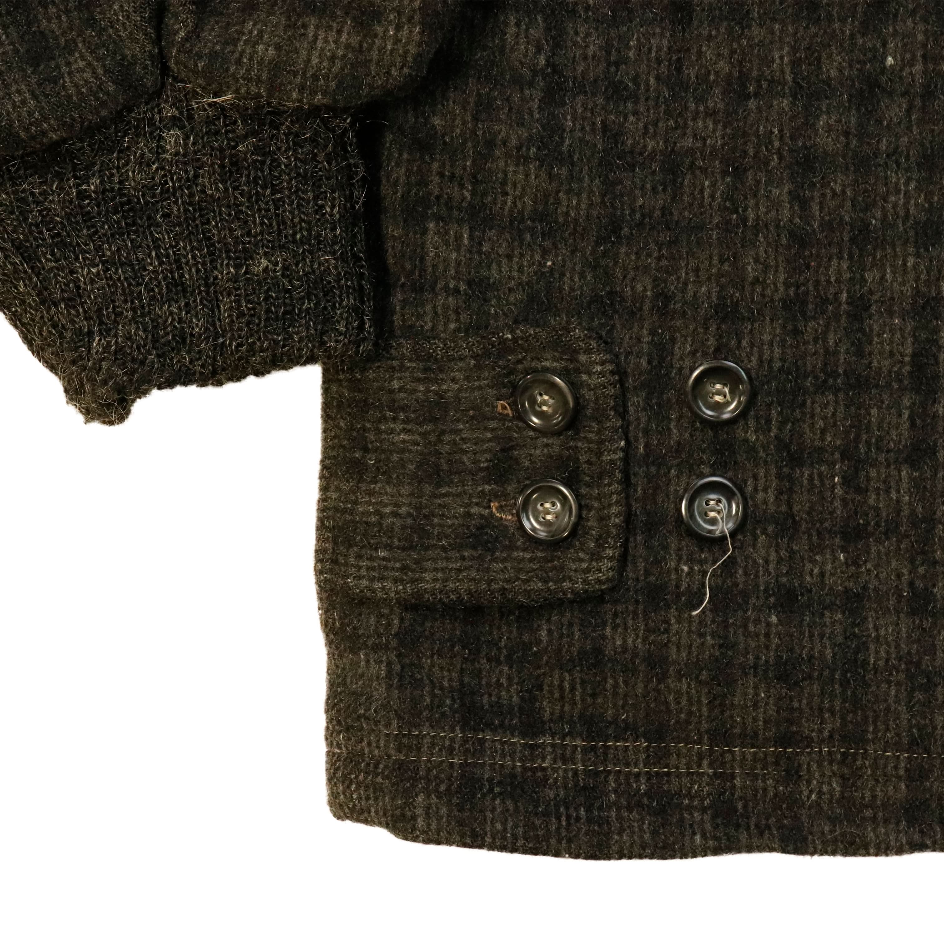 Vintage Whit Snow 50s Car Club Plaid Zip-Up Jacket Size L