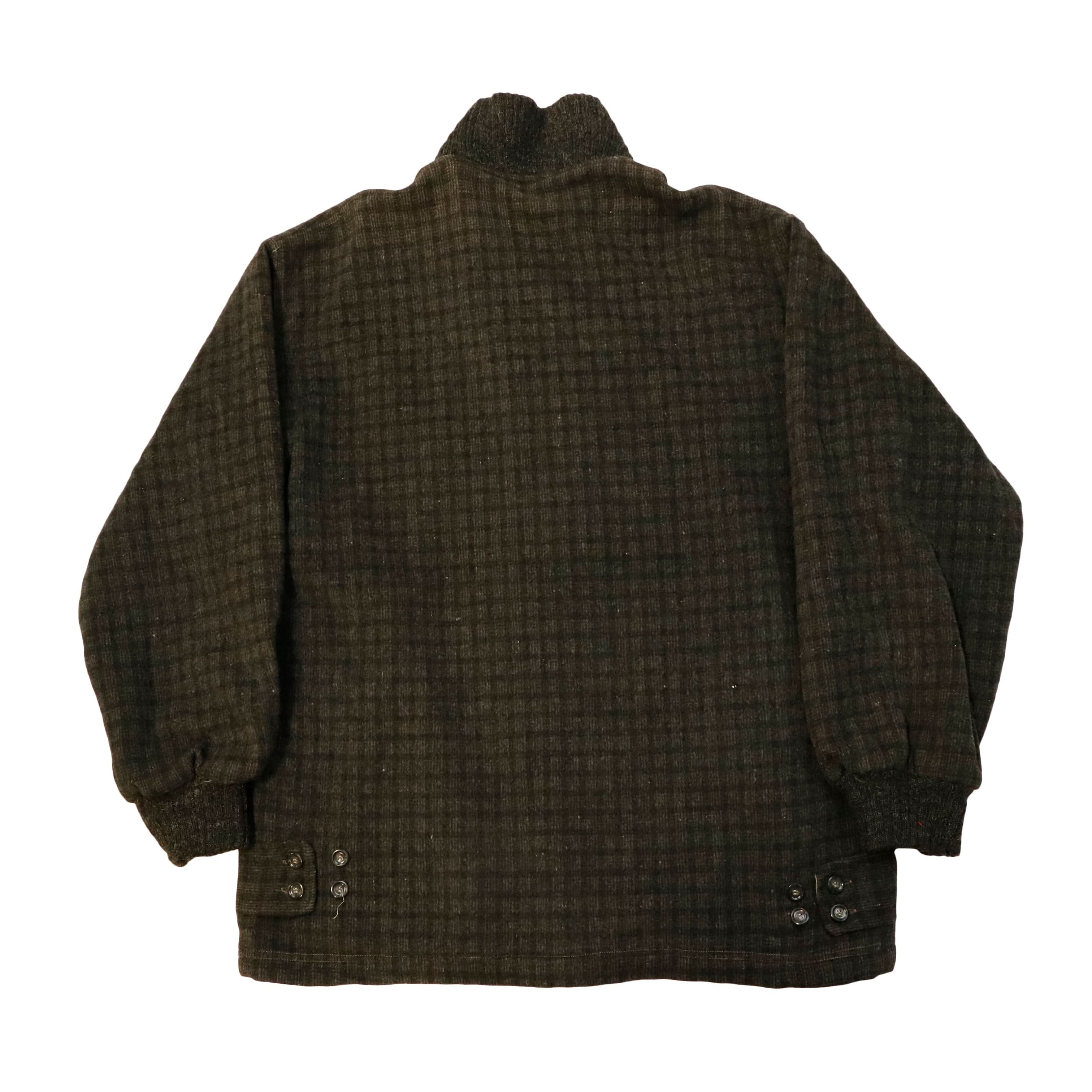 Vintage Whit Snow 50s Car Club Plaid Zip-Up Jacket Size L