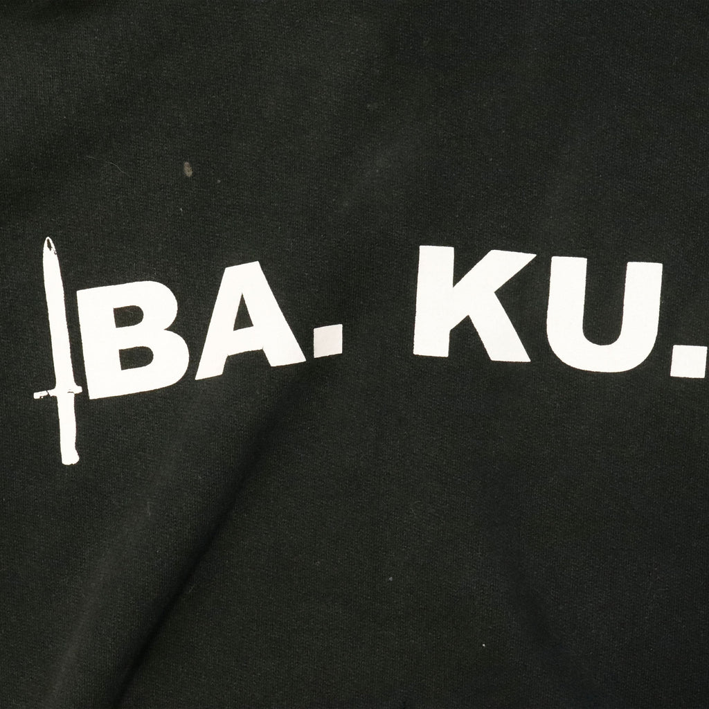 Vintage Skull Skates Ba Ku Barrier Cult Graphic Hoodie Size L