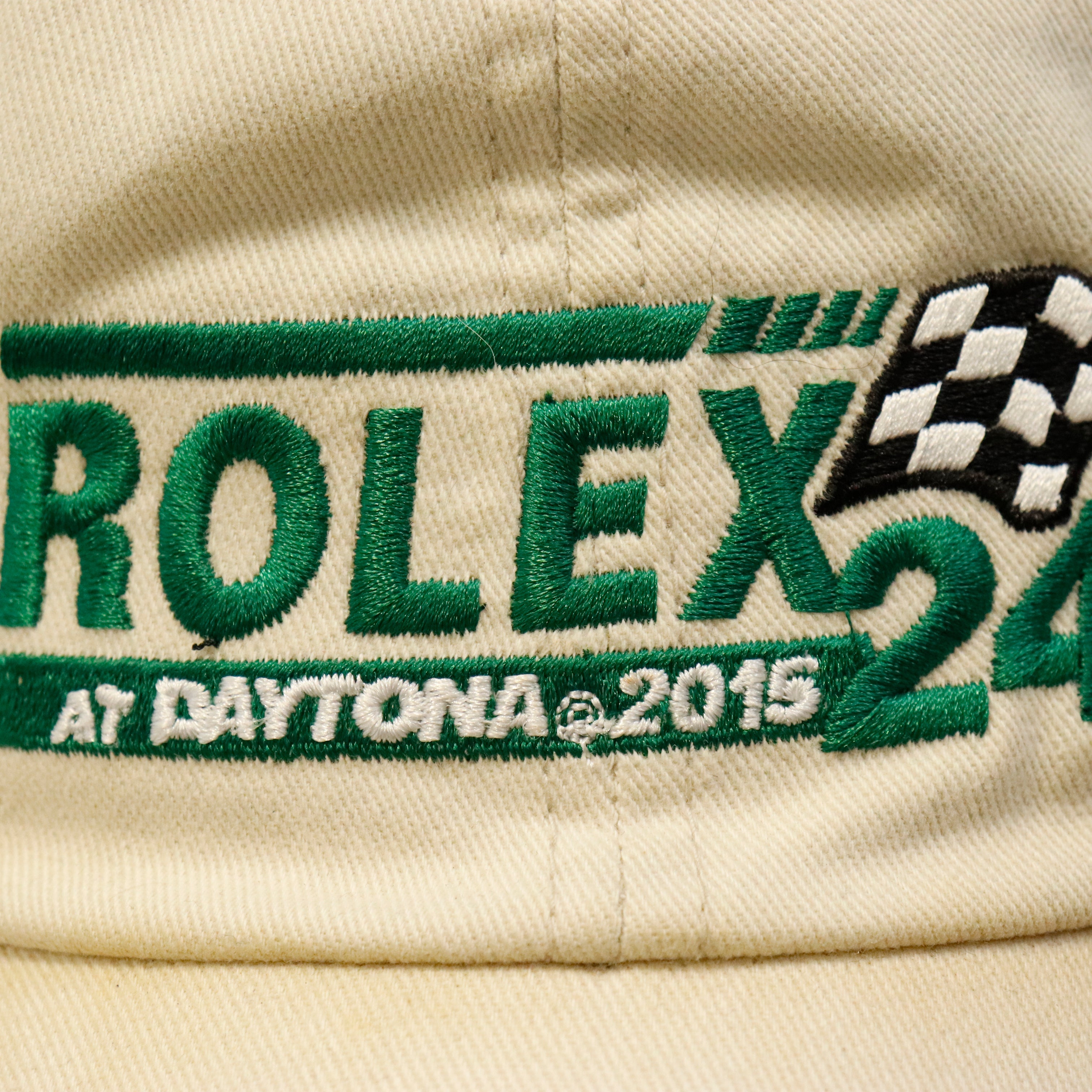 Vintage 2015 Rolex 24 Daytona Racing embroidered baseball cap (Not