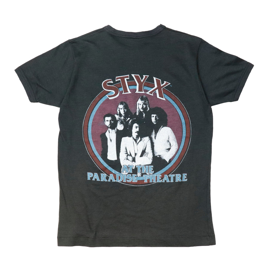Vintage 1981 STYX World Tour Black T-Shirt Size M – FAIF.COM