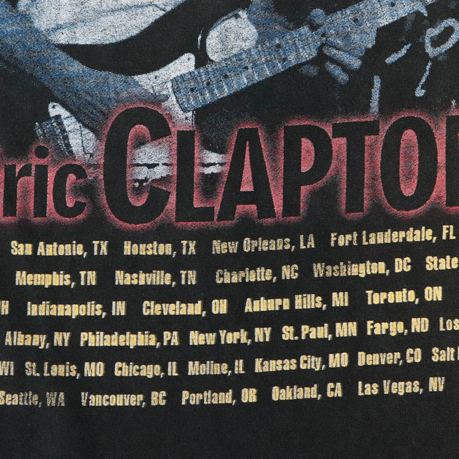 Vintage 90s Eric Clapton Rap Black T-Shirt Size XL – FAIF.COM