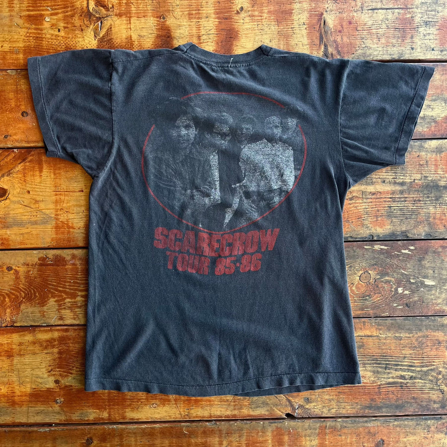 1985 John Cougar Mellencamp Scarecrow Tour T-Shirt Tee FAIF.CA 
