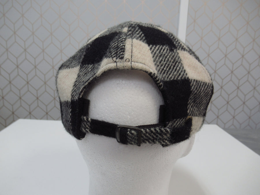 Vintage RRL Polo Double RL Wool Plaid Strapback Hat